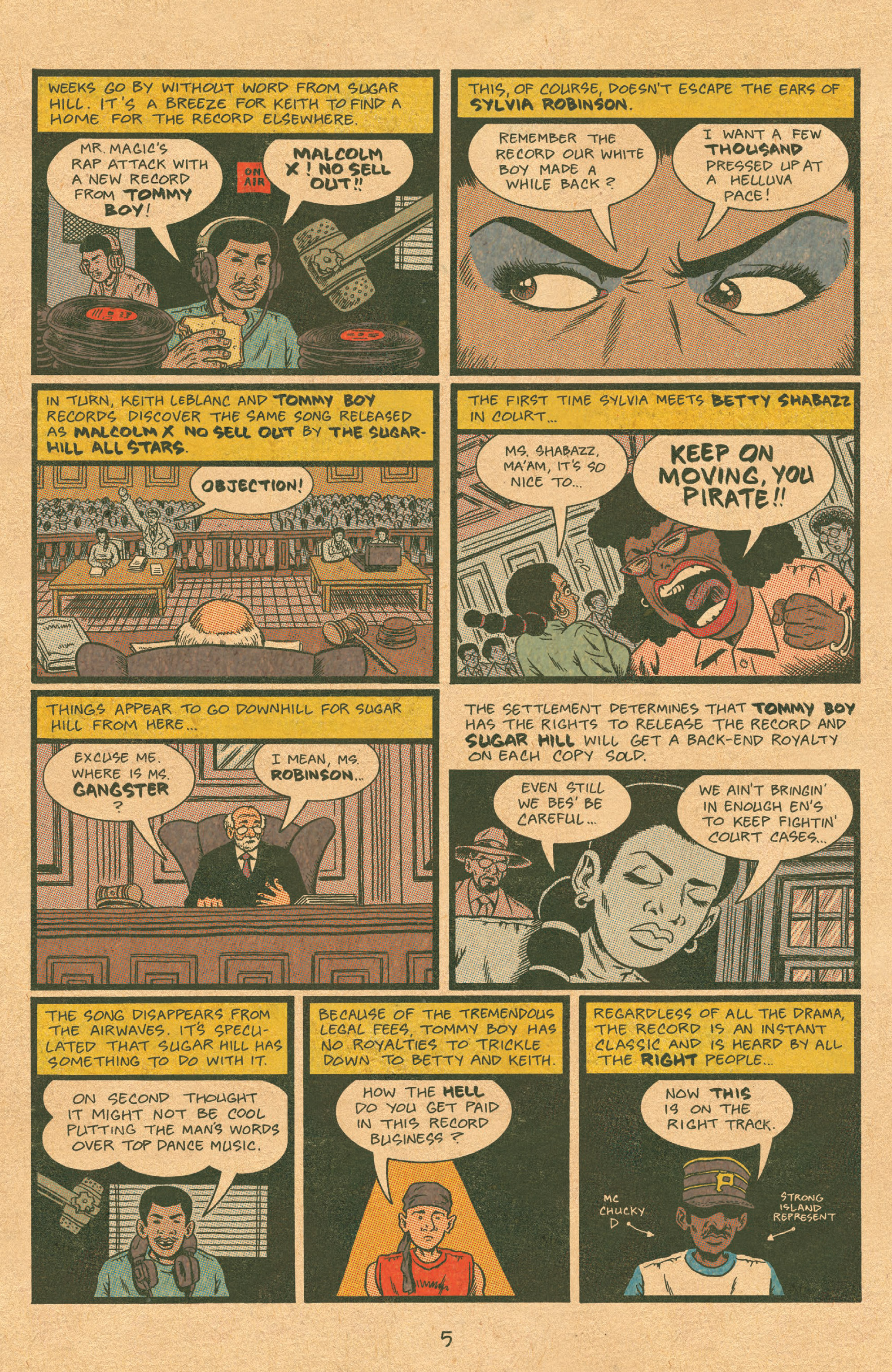 Read online Hip Hop Family Tree (2015) comic -  Issue #8 - 6