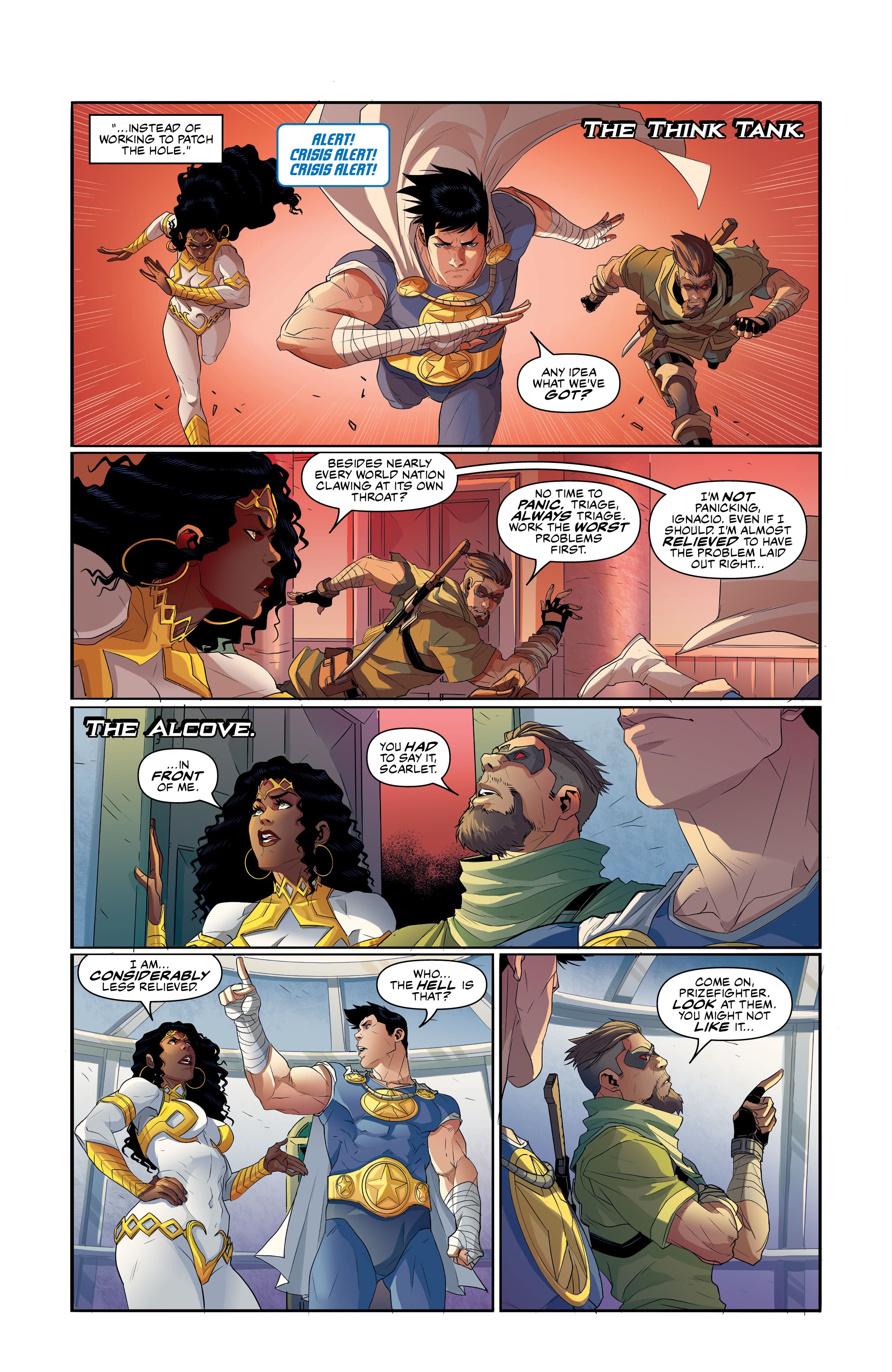 Read online Commanders In Crisis comic -  Issue #9 - 21