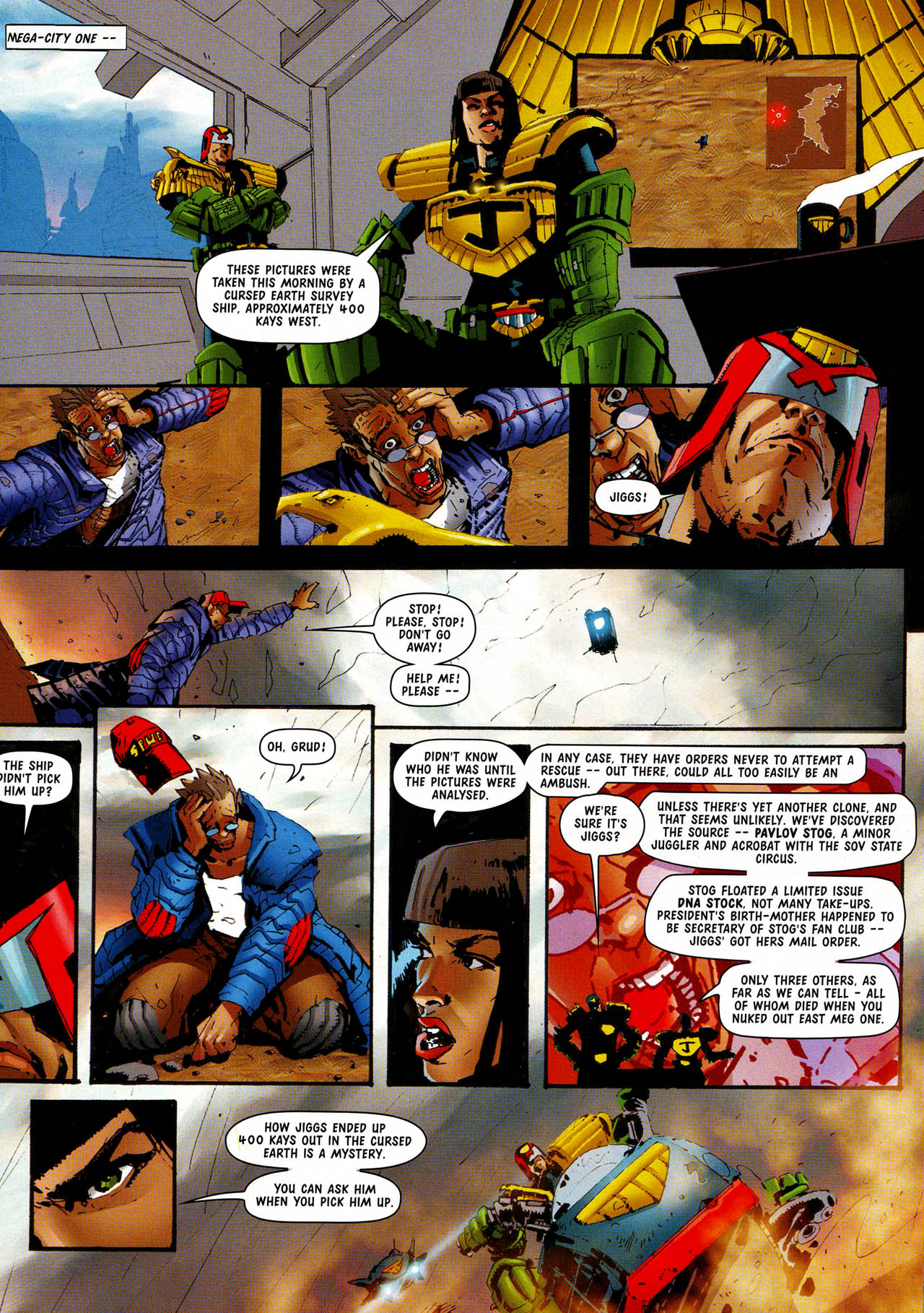 Read online Judge Dredd Megazine (vol. 3) comic -  Issue #65 - 5