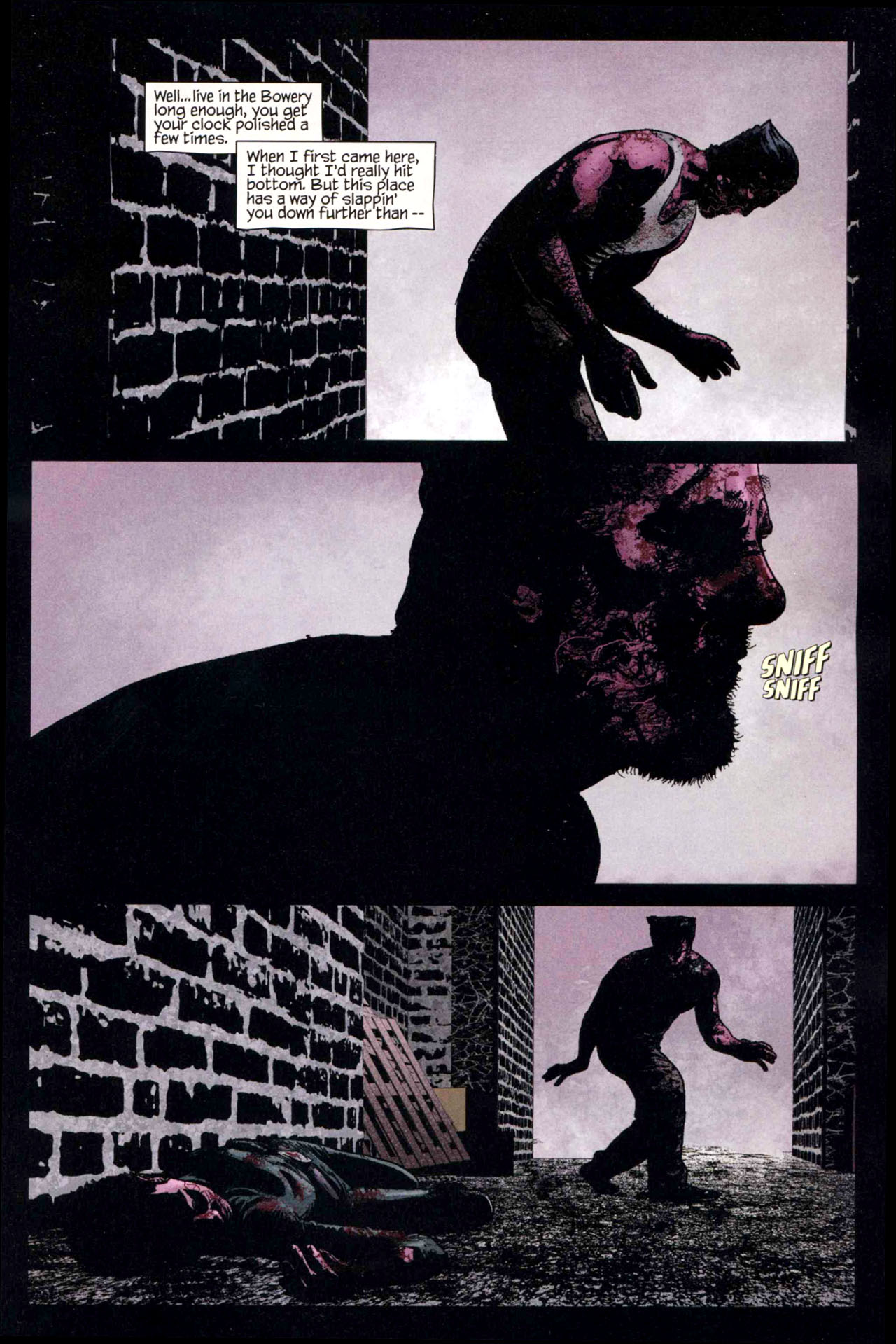 Read online Wolverine Noir comic -  Issue #3 - 5
