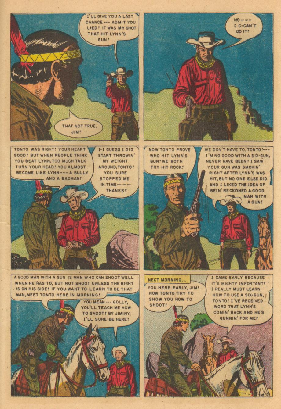 Read online Lone Ranger's Companion Tonto comic -  Issue #12 - 13