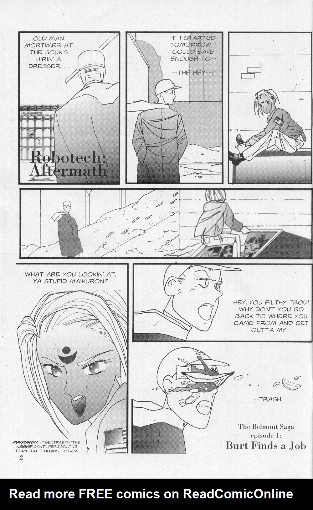 Read online Robotech Invid War: Aftermath comic -  Issue #11 - 4