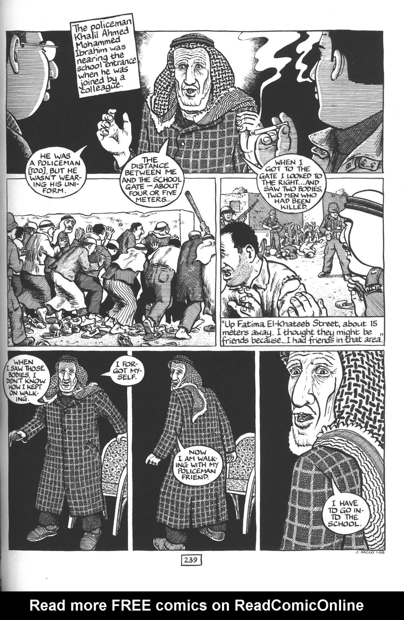 Read online Footnotes in Gaza comic -  Issue # TPB - 258
