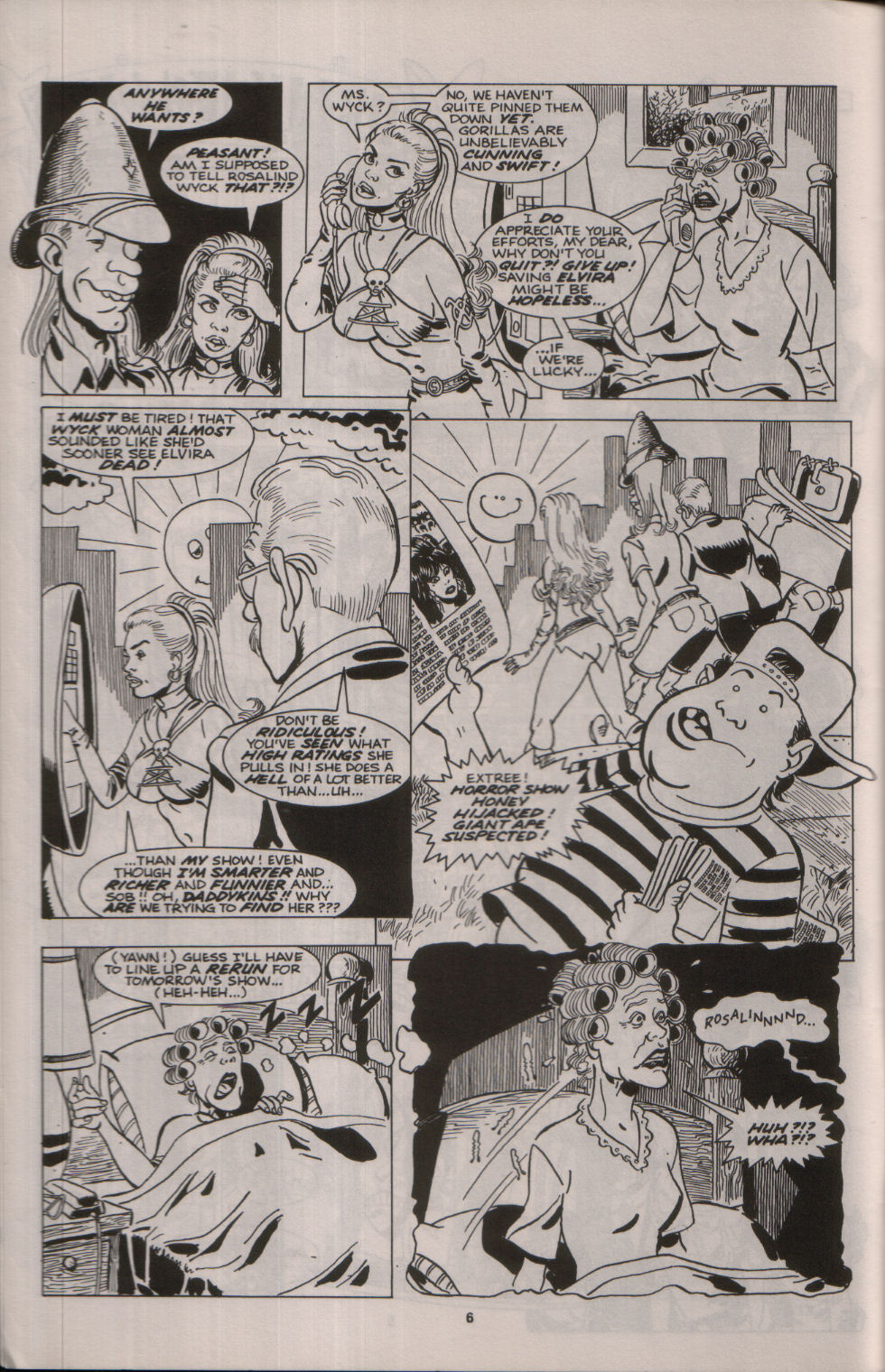 Read online Elvira, Mistress of the Dark comic -  Issue #15 - 7