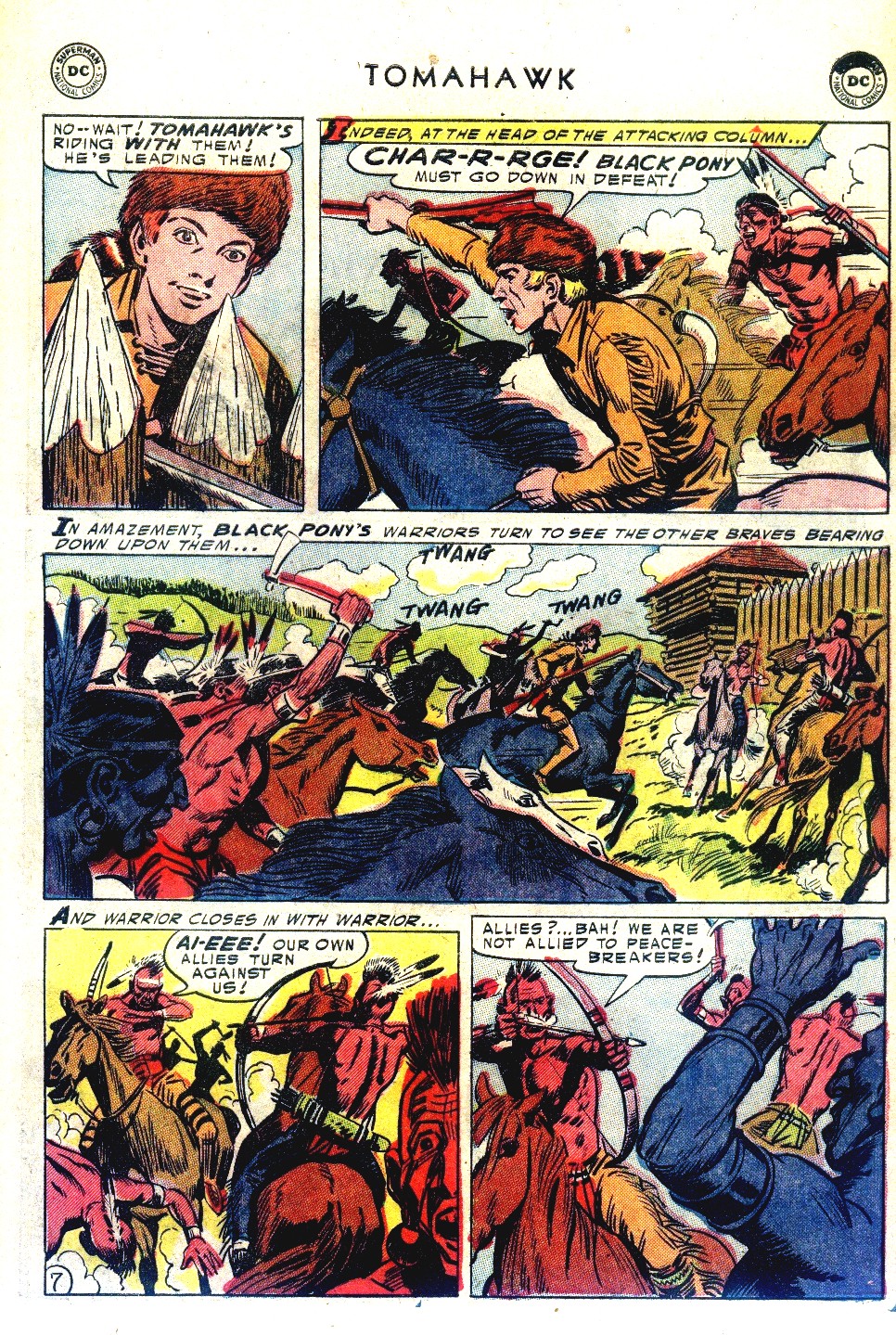 Read online Tomahawk comic -  Issue #29 - 31