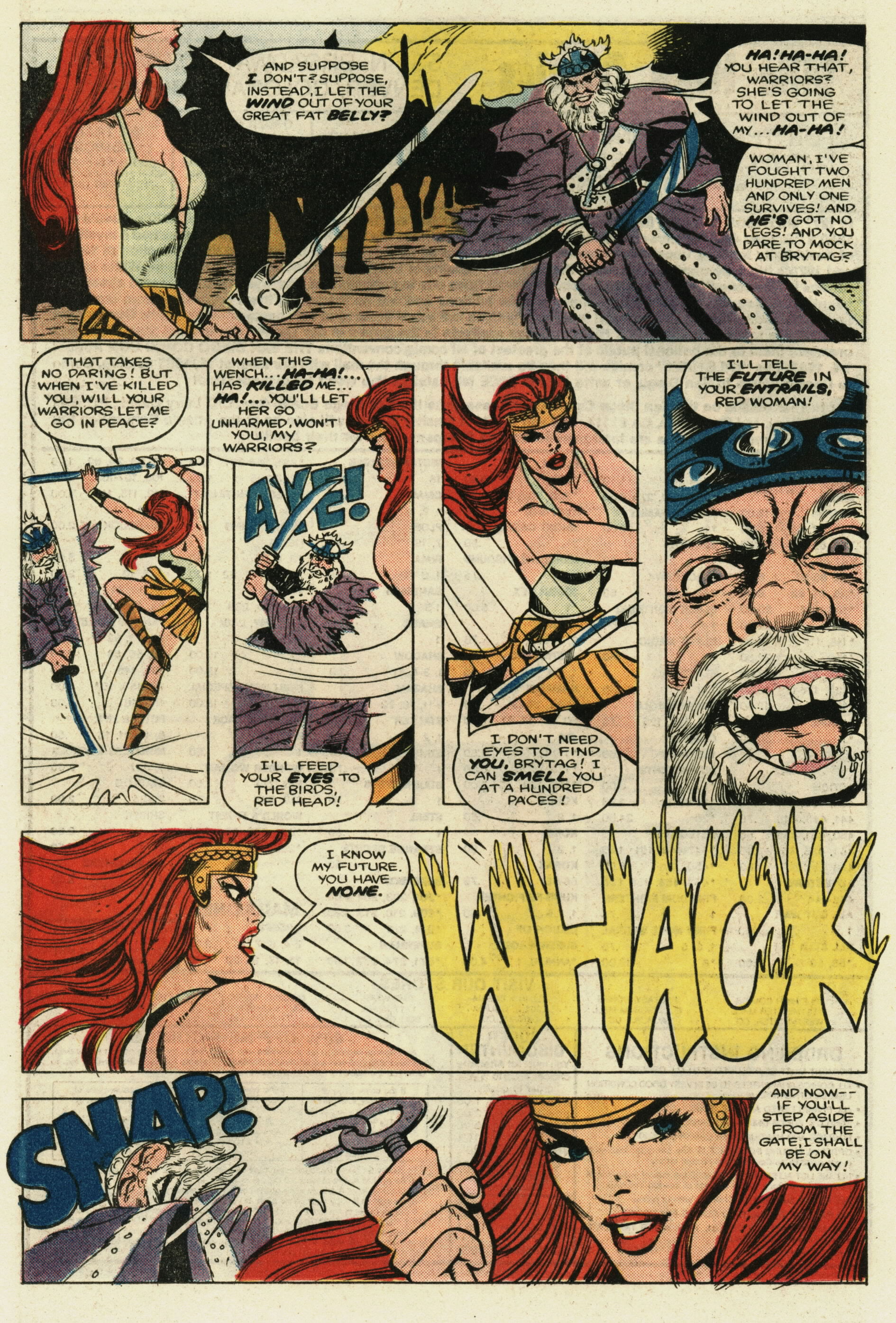 Read online Red Sonja: The Movie comic -  Issue #1 - 19