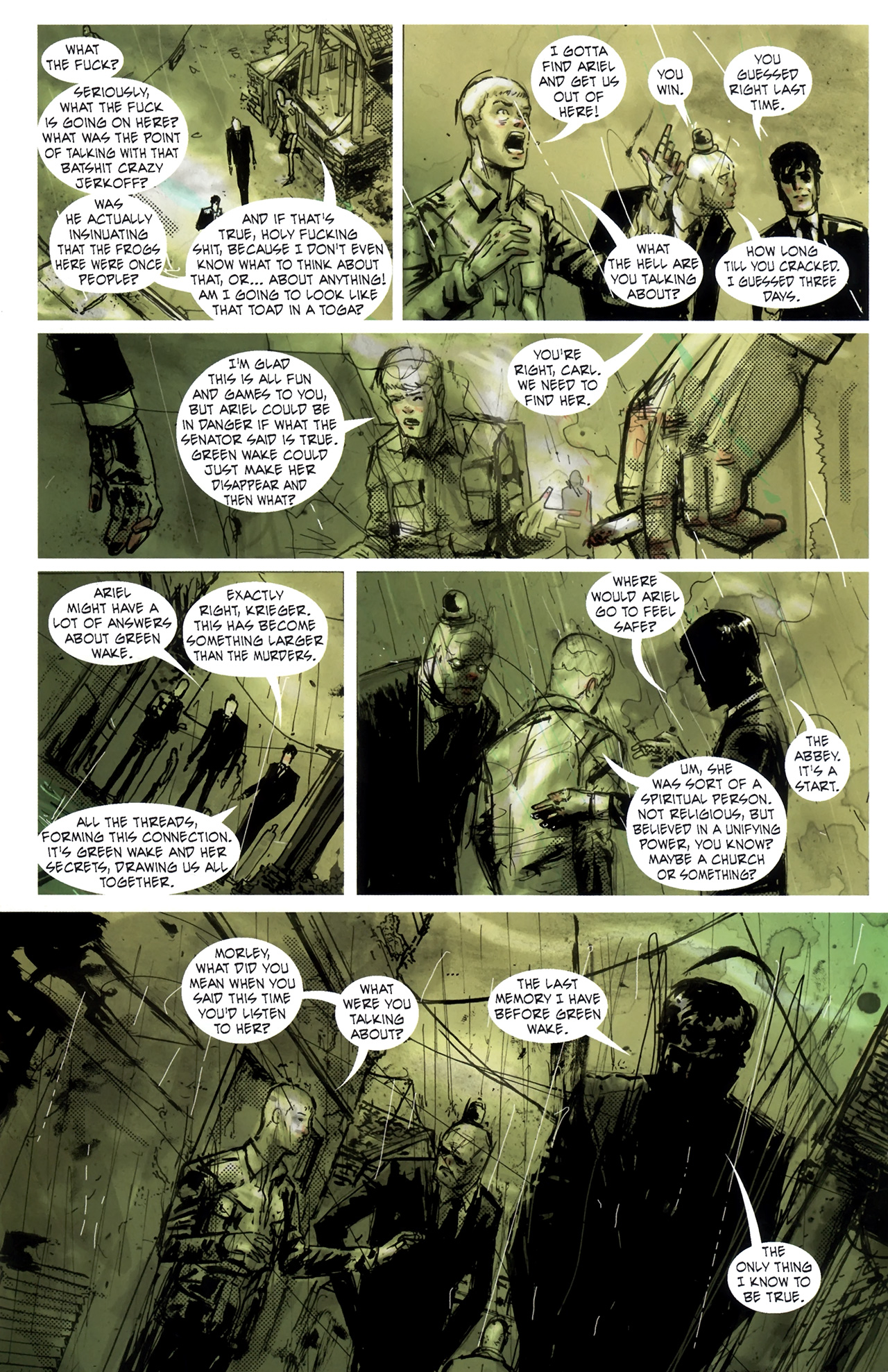 Read online Green Wake comic -  Issue #2 - 22