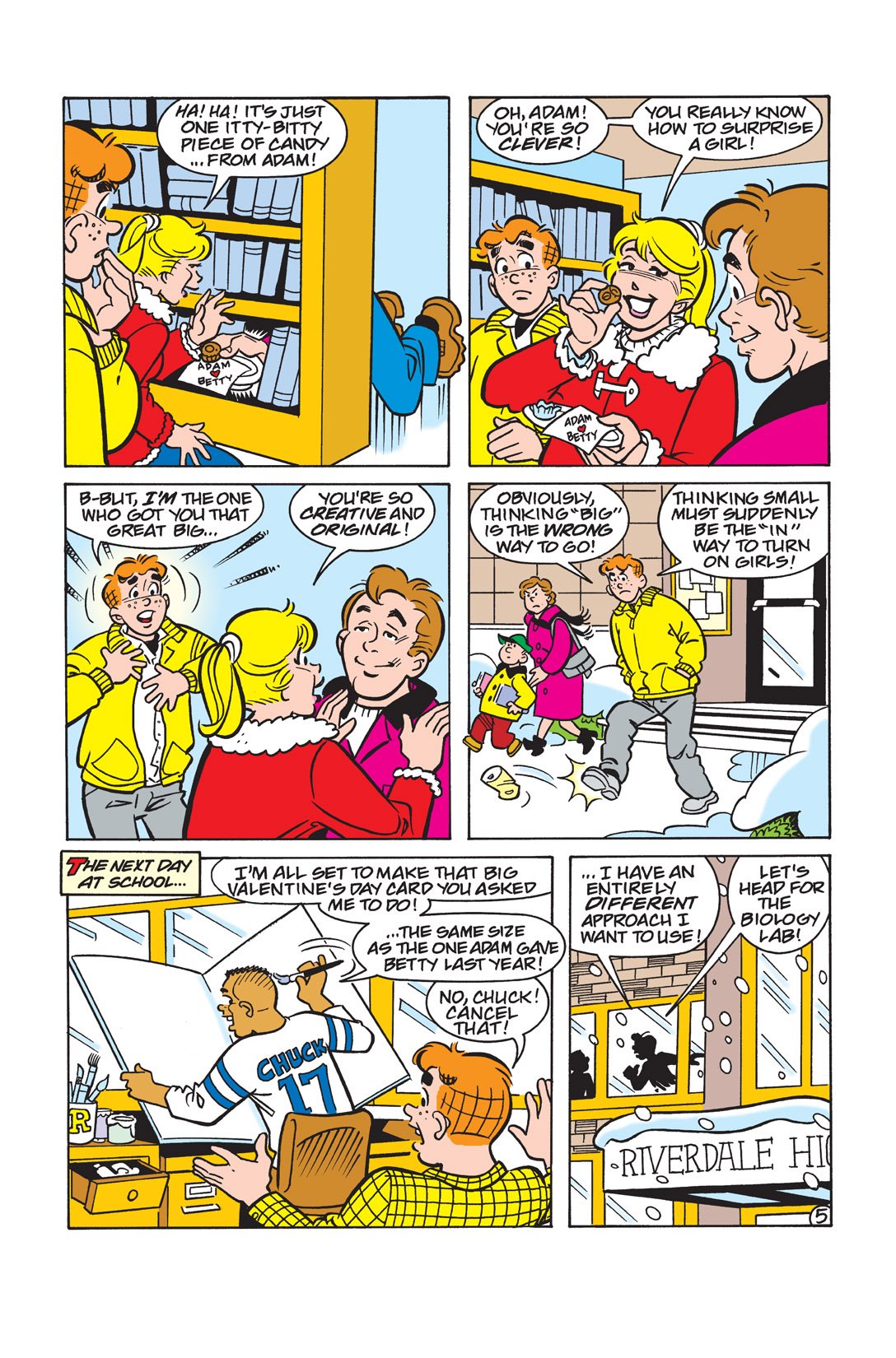Read online Archie (1960) comic -  Issue #554 - 6