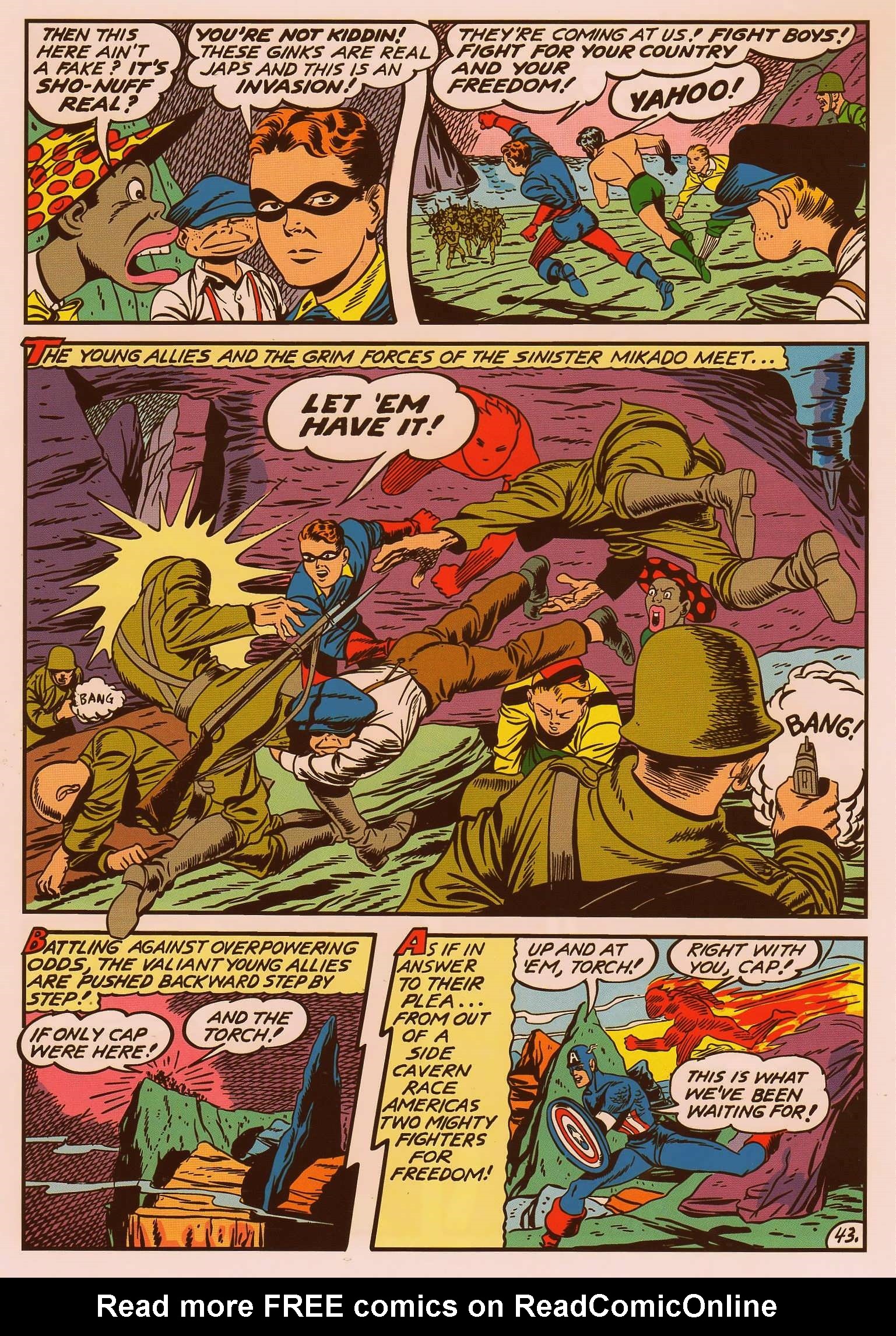 Read online Young Allies Comics comic -  Issue #5 - 47