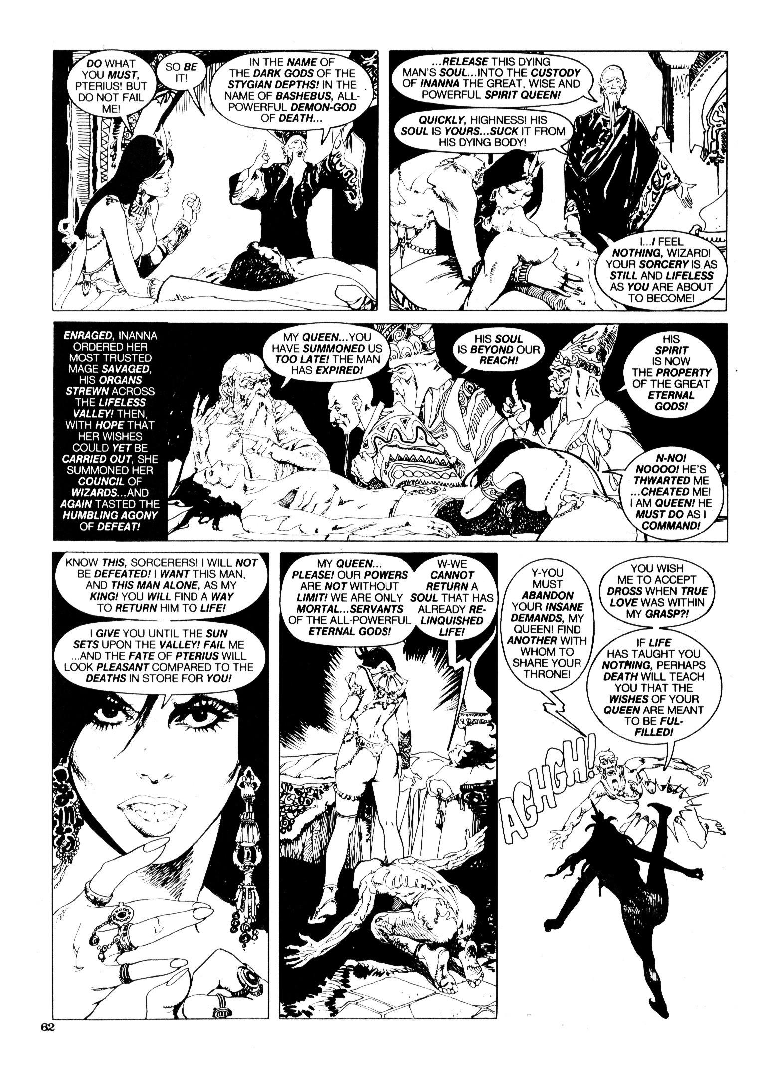 Read online Vampirella (1969) comic -  Issue #110 - 62