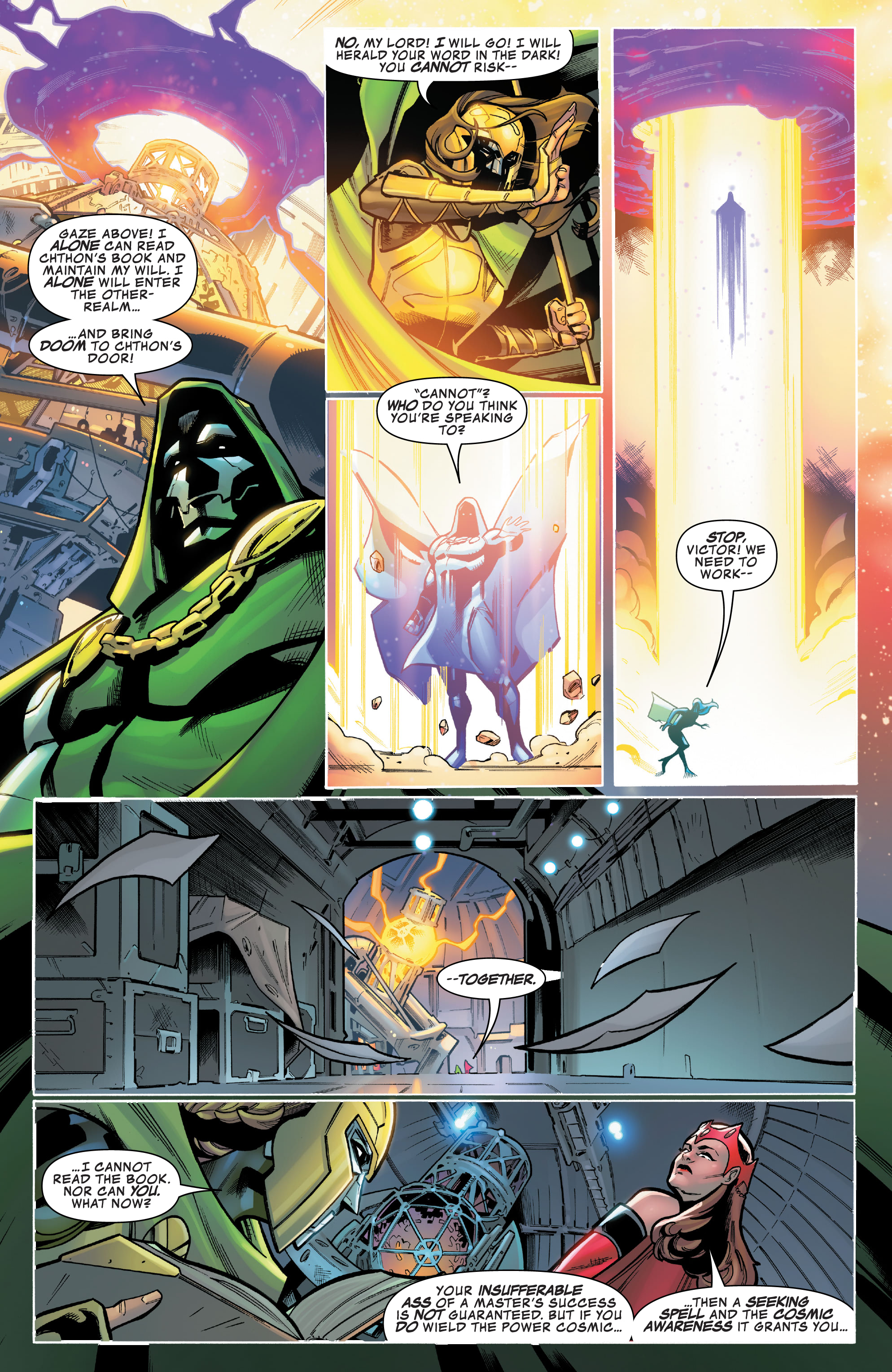 Read online The Darkhold comic -  Issue # Alpha - 15