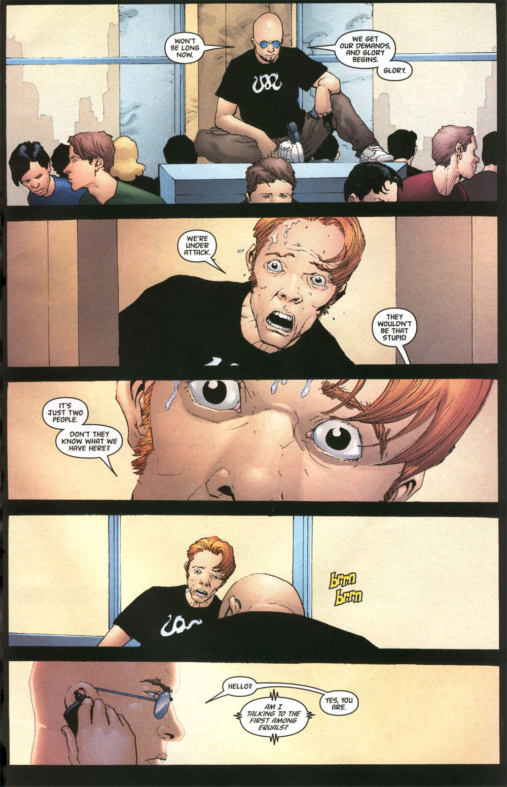 Read online Global Frequency comic -  Issue #4 - 14