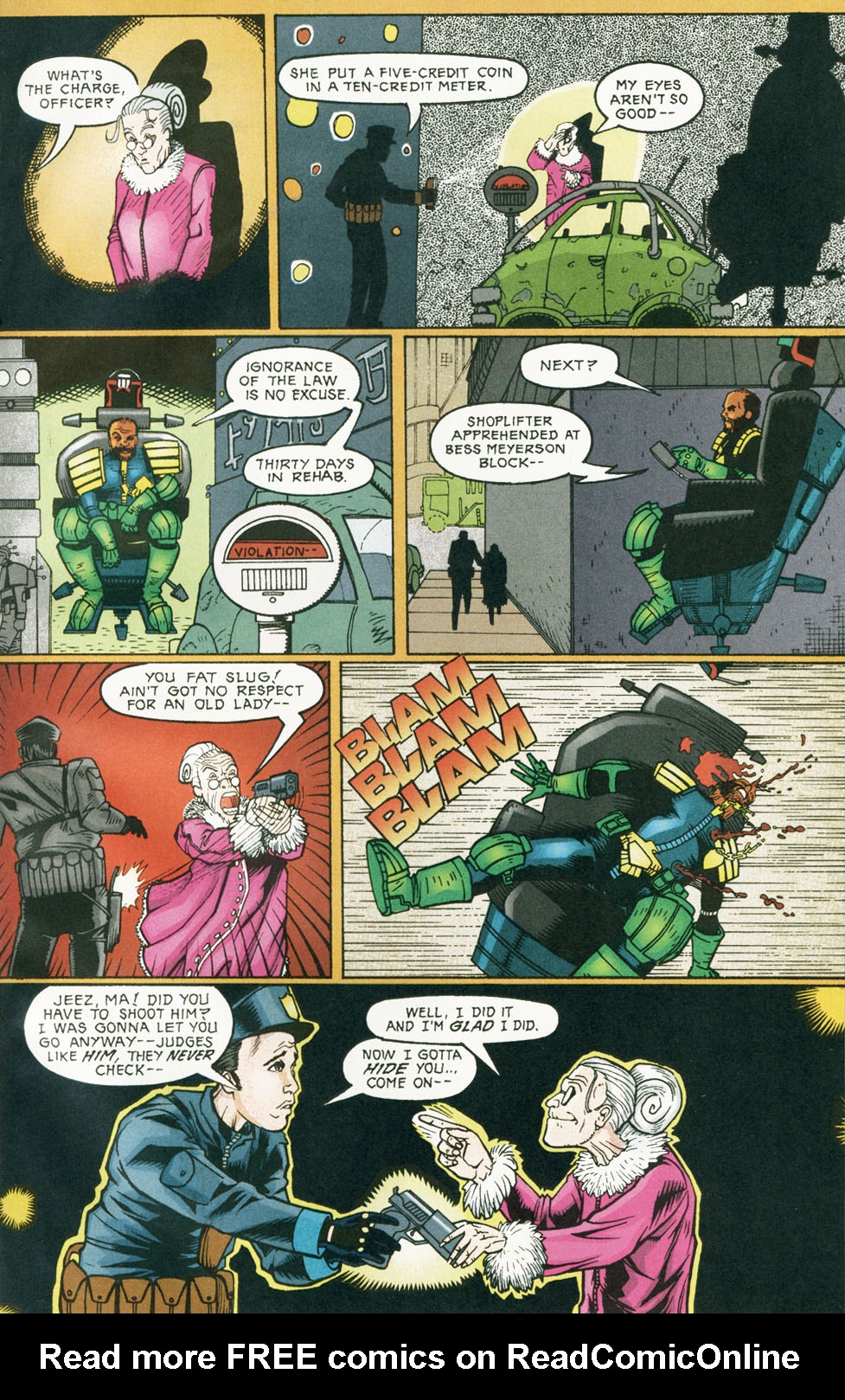 Read online Judge Dredd (1994) comic -  Issue #1 - 16