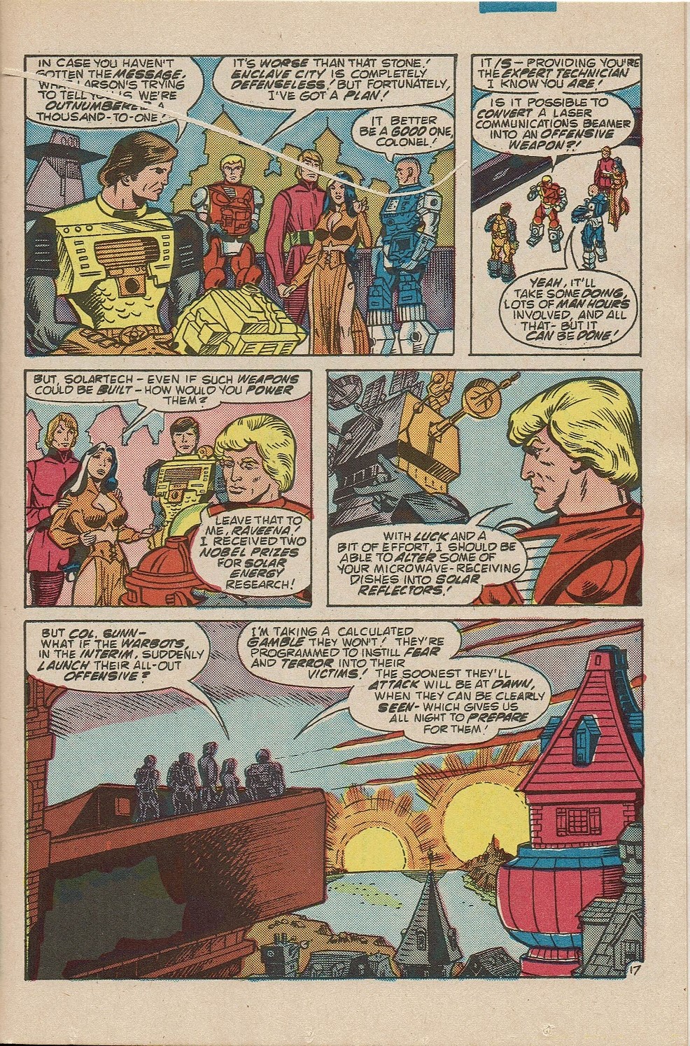 Read online ManTech Robot Warriors comic -  Issue #3 - 23