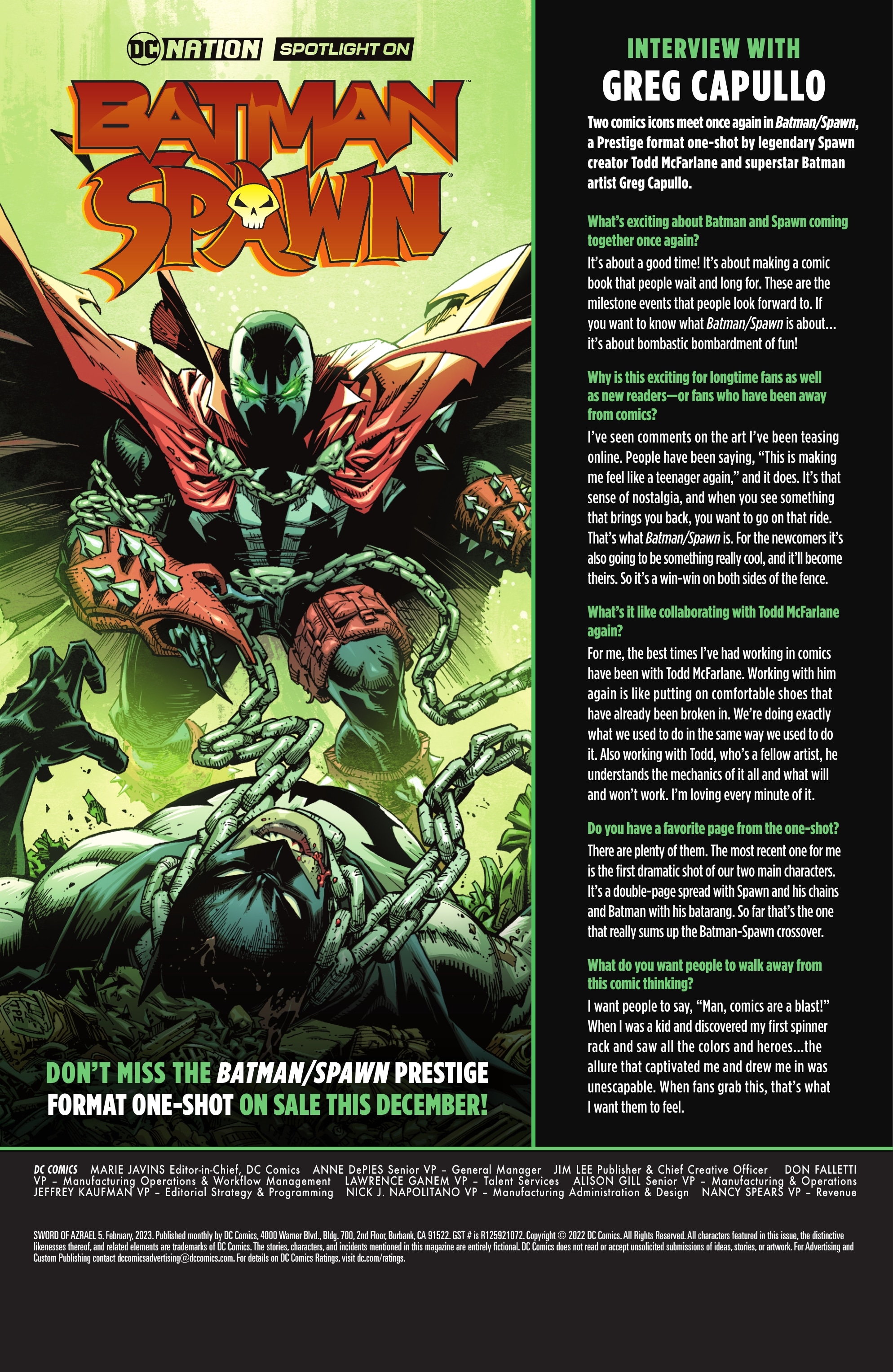 Read online Sword Of Azrael comic -  Issue #5 - 26