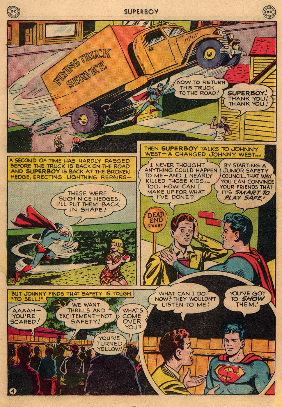 Read online Superboy (1949) comic -  Issue #4 - 17