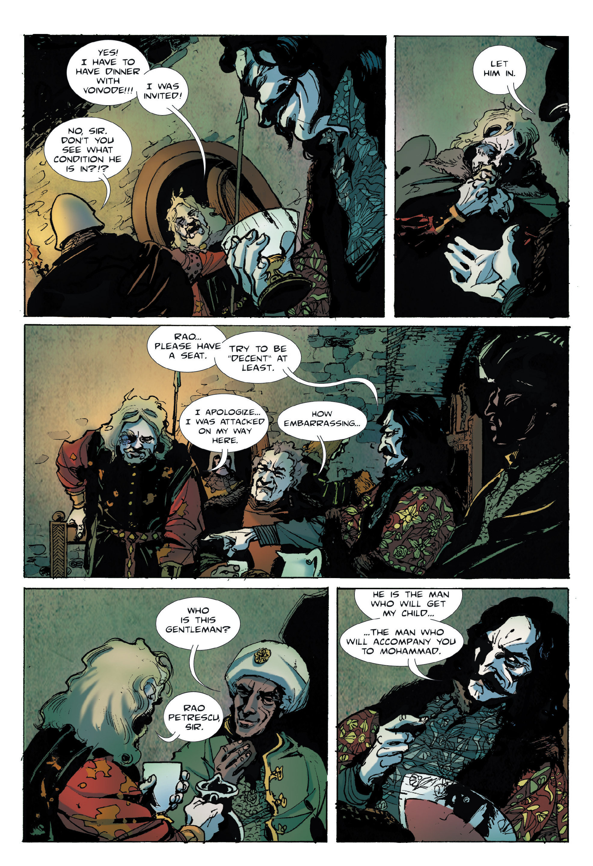 Read online Voivod: The True Story of Vlad the Impaler comic -  Issue # TPB - 23