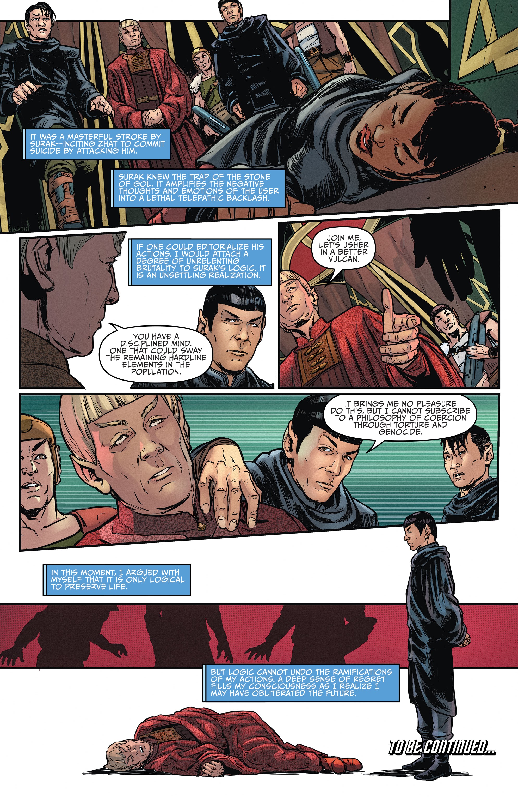 Read online Star Trek: Year Five comic -  Issue #20 - 22
