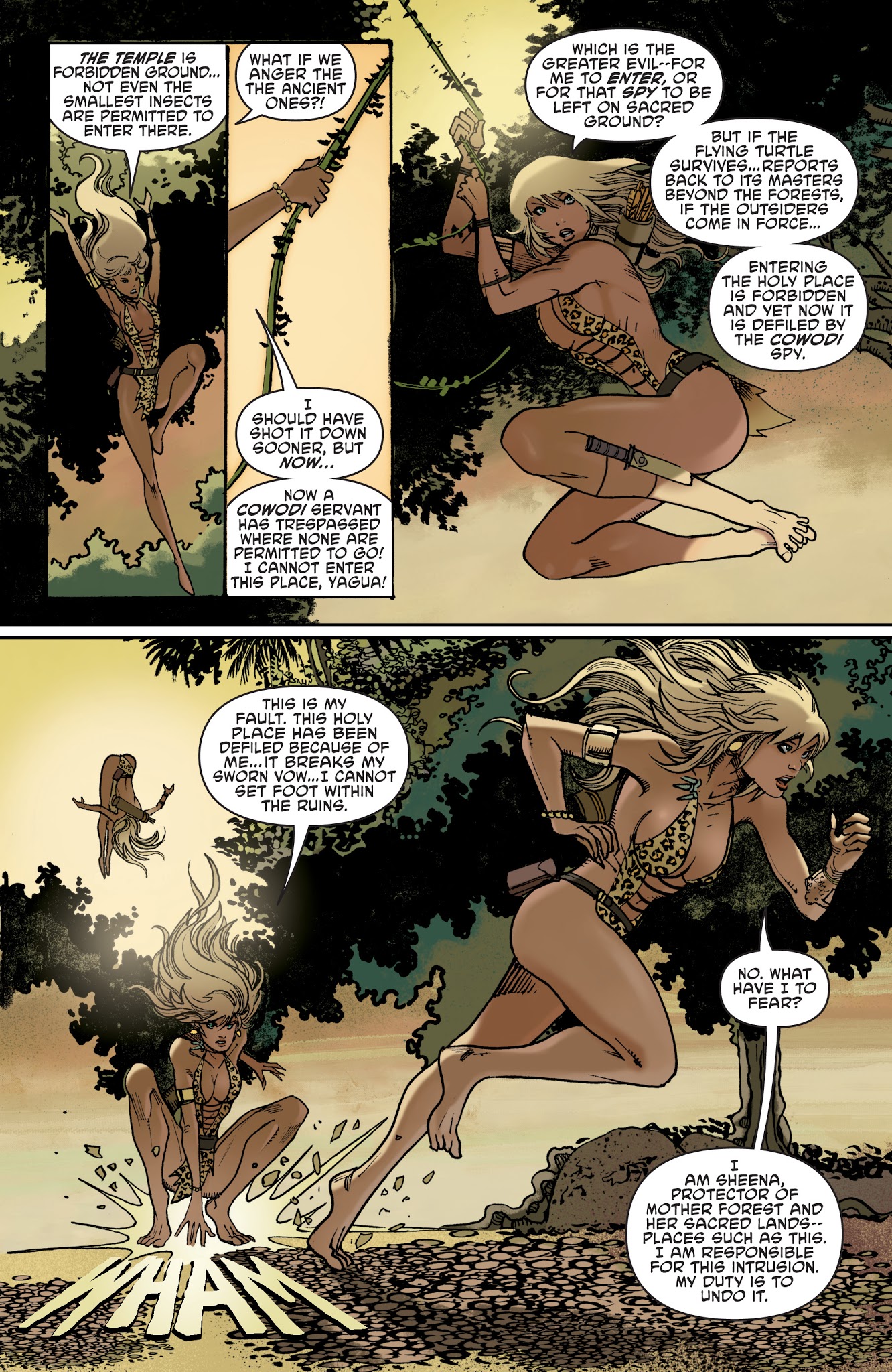 Read online Sheena: Queen Of The Jungle (2017) comic -  Issue #0 - 9