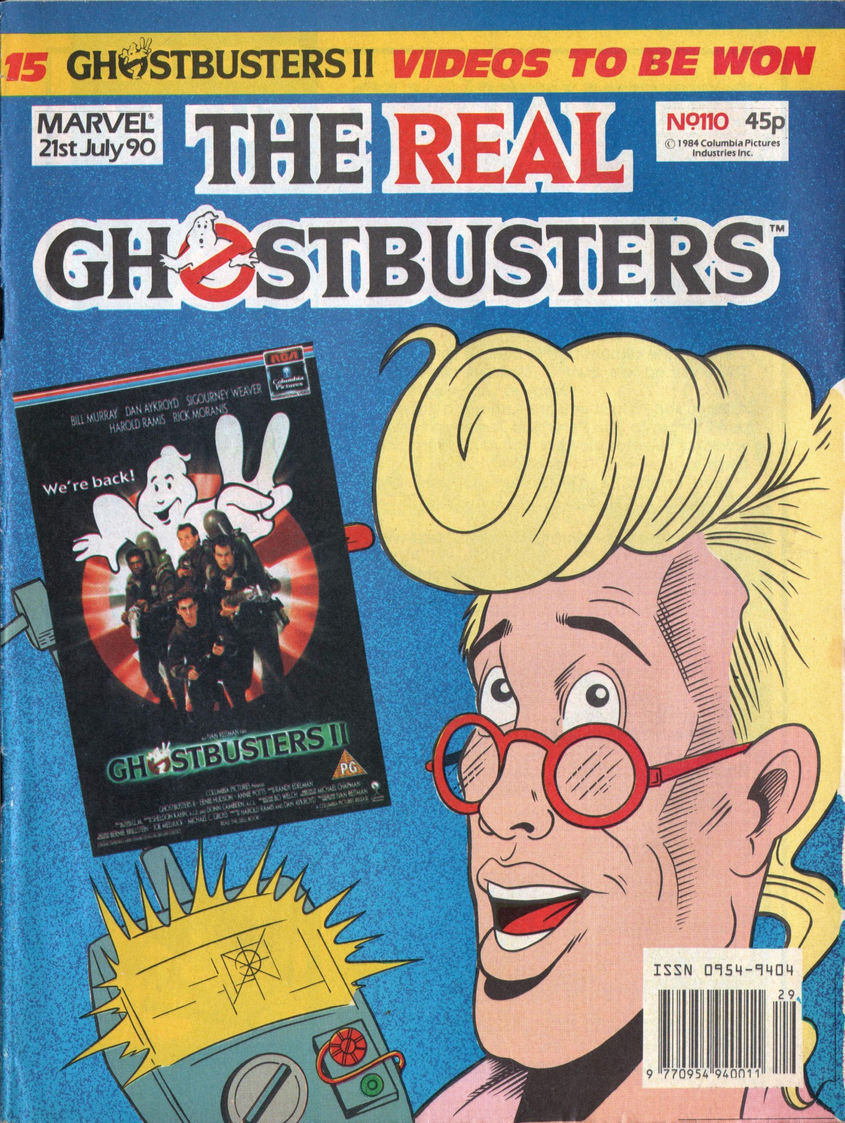 Read online The Real Ghostbusters comic -  Issue #110 - 1