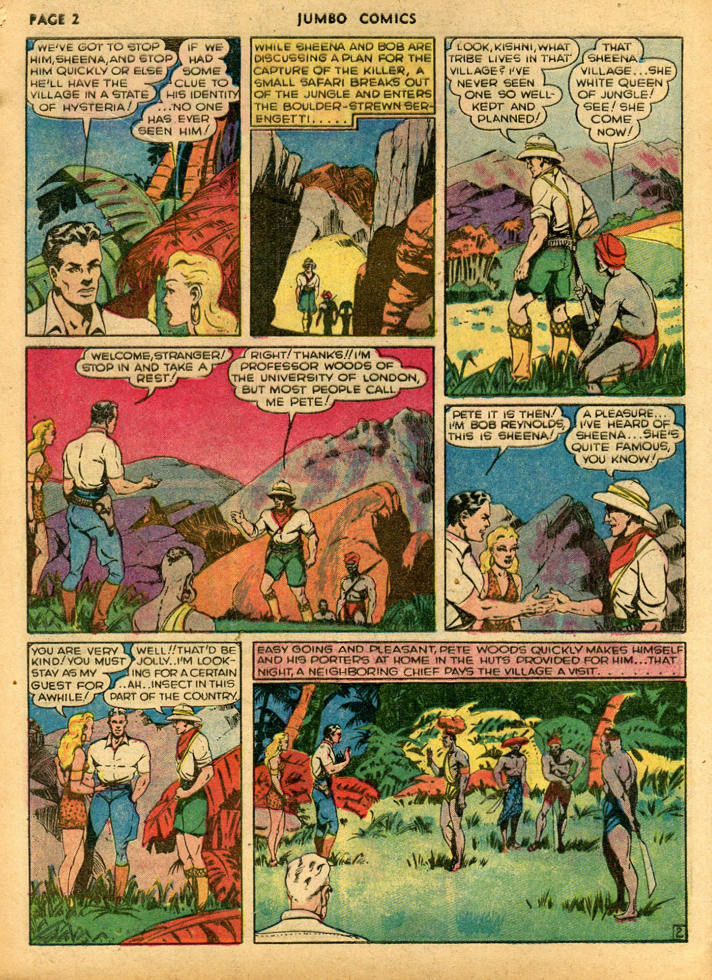 Read online Jumbo Comics comic -  Issue #21 - 4