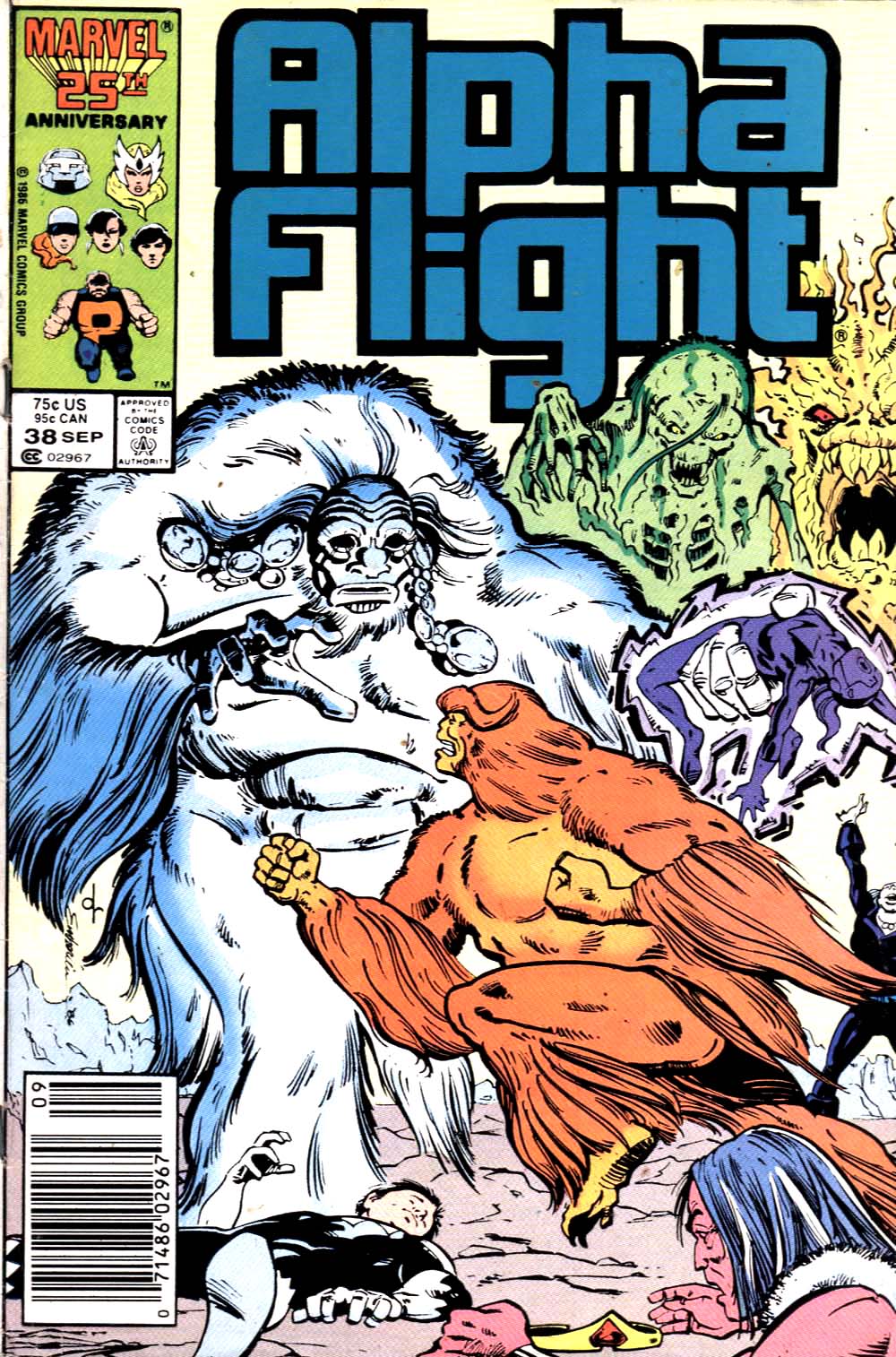 Read online Alpha Flight (1983) comic -  Issue #38 - 1