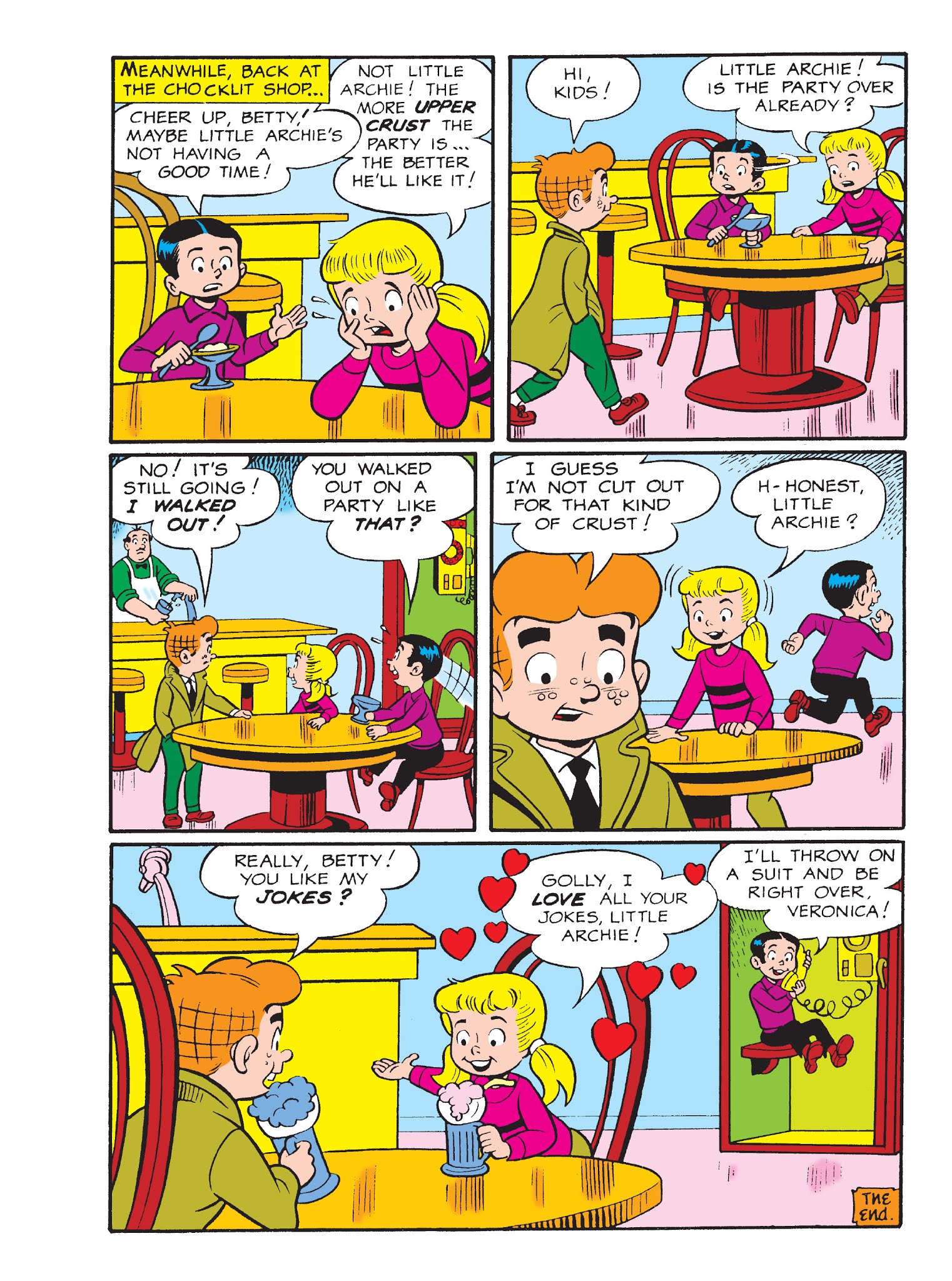 Read online Archie's Funhouse Double Digest comic -  Issue #25 - 132