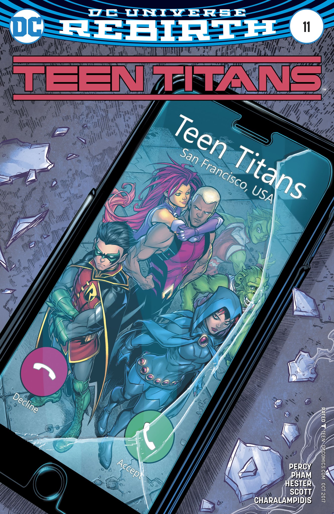 Read online Teen Titans (2016) comic -  Issue #11 - 2