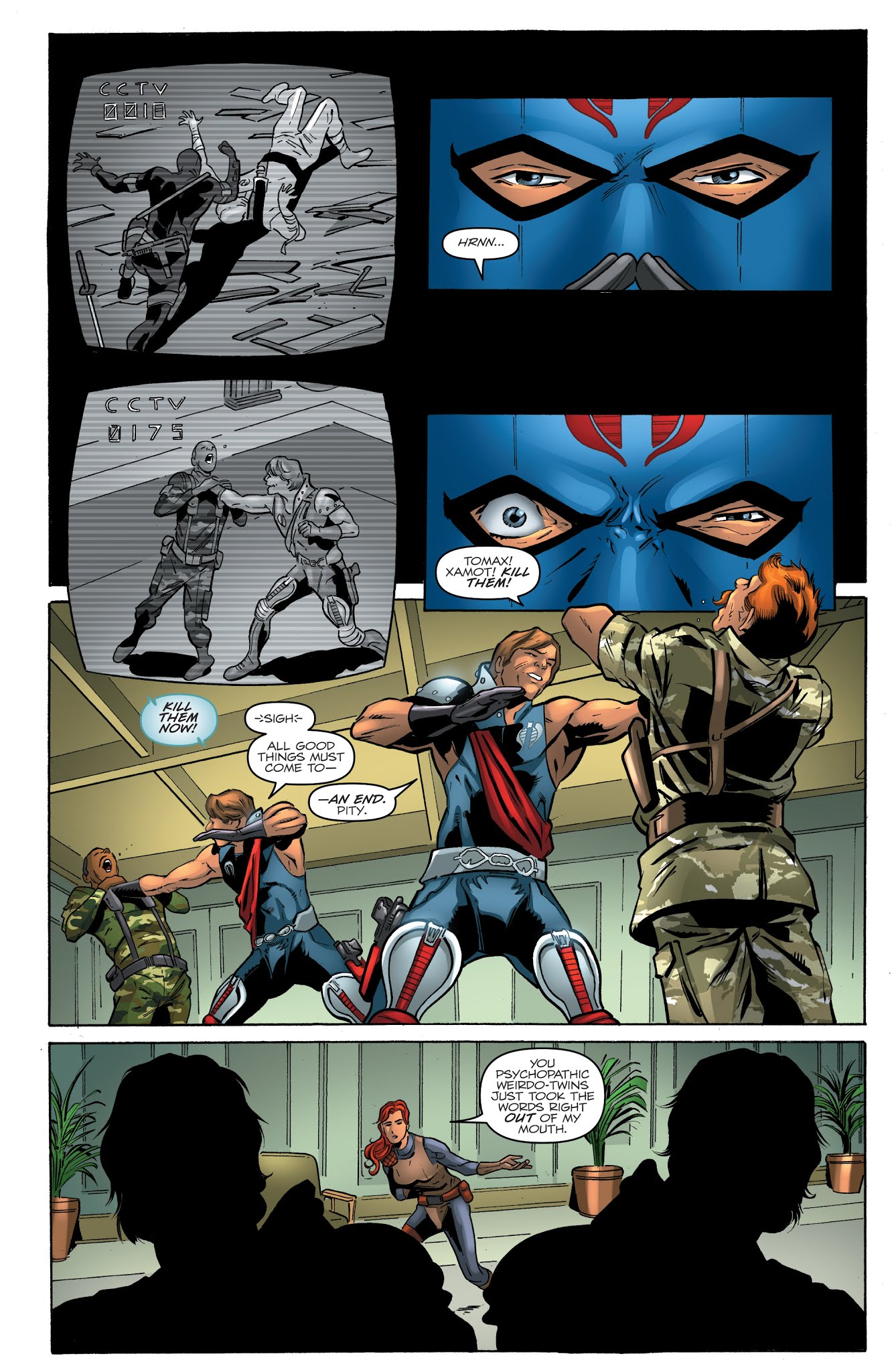 Read online G.I. Joe: A Real American Hero vs. the Six Million Dollar Man comic -  Issue #4 - 11