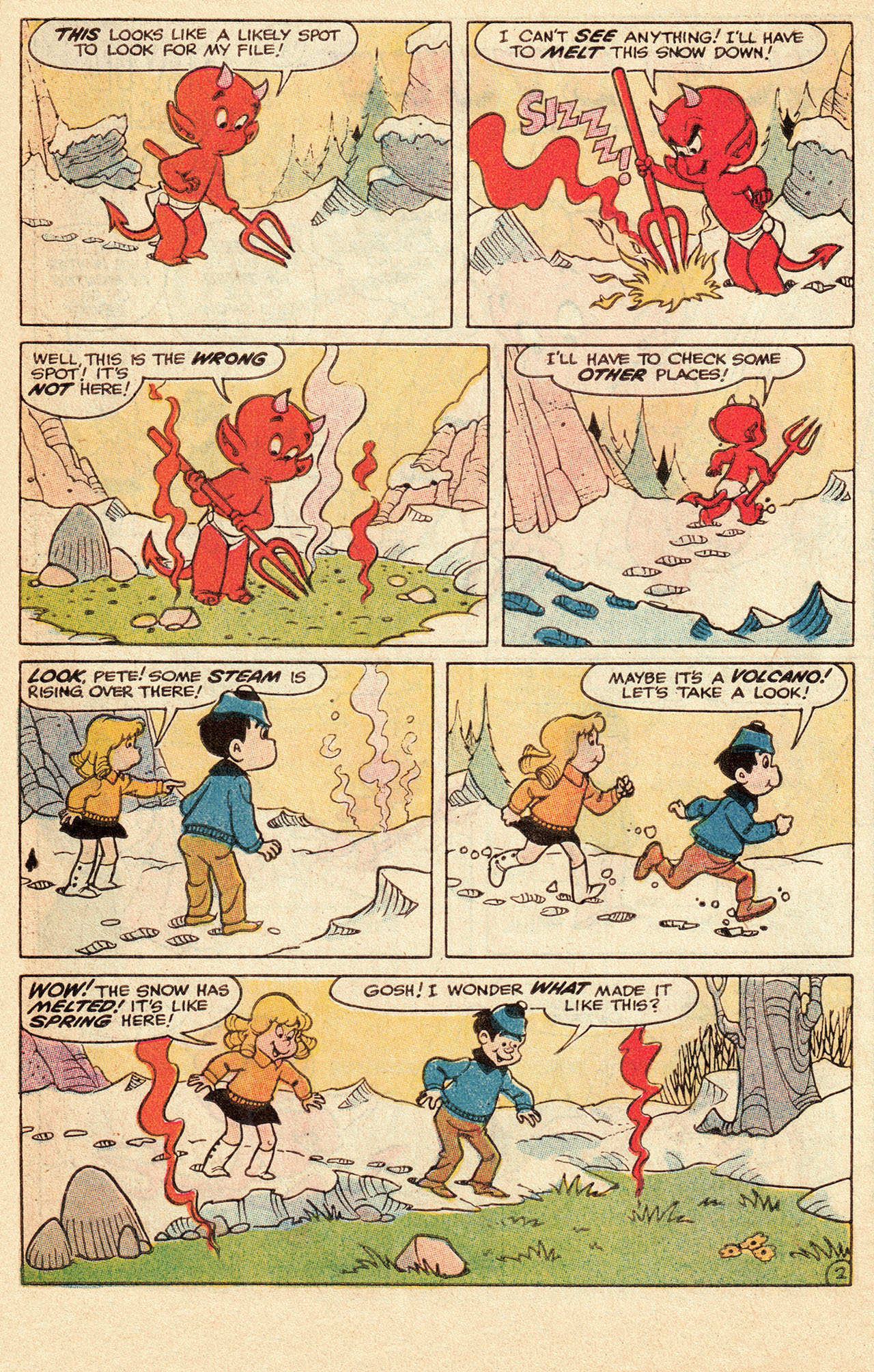 Read online Hot Stuff, the Little Devil comic -  Issue #164 - 22