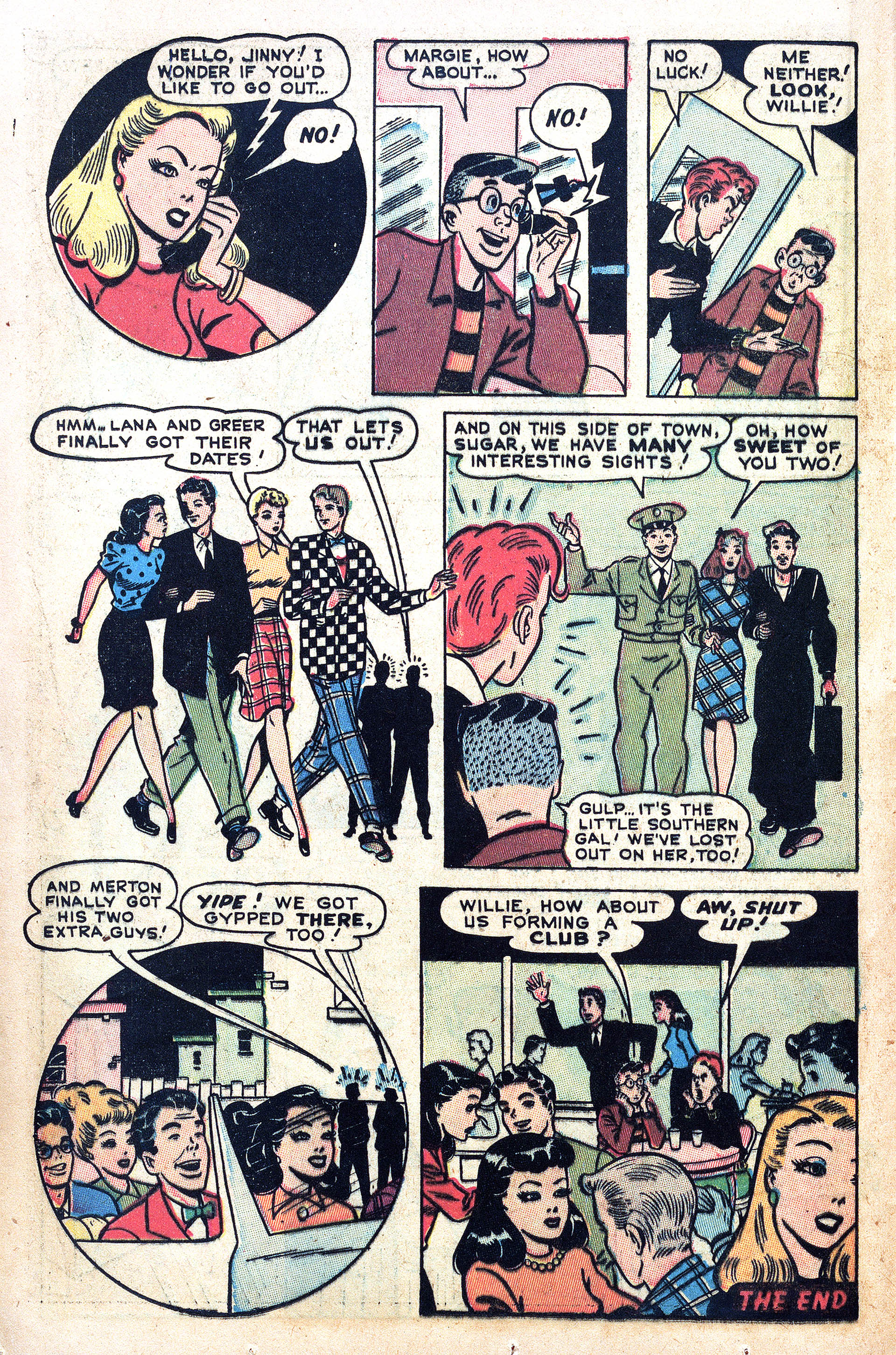 Read online Willie Comics (1946) comic -  Issue #9 - 16