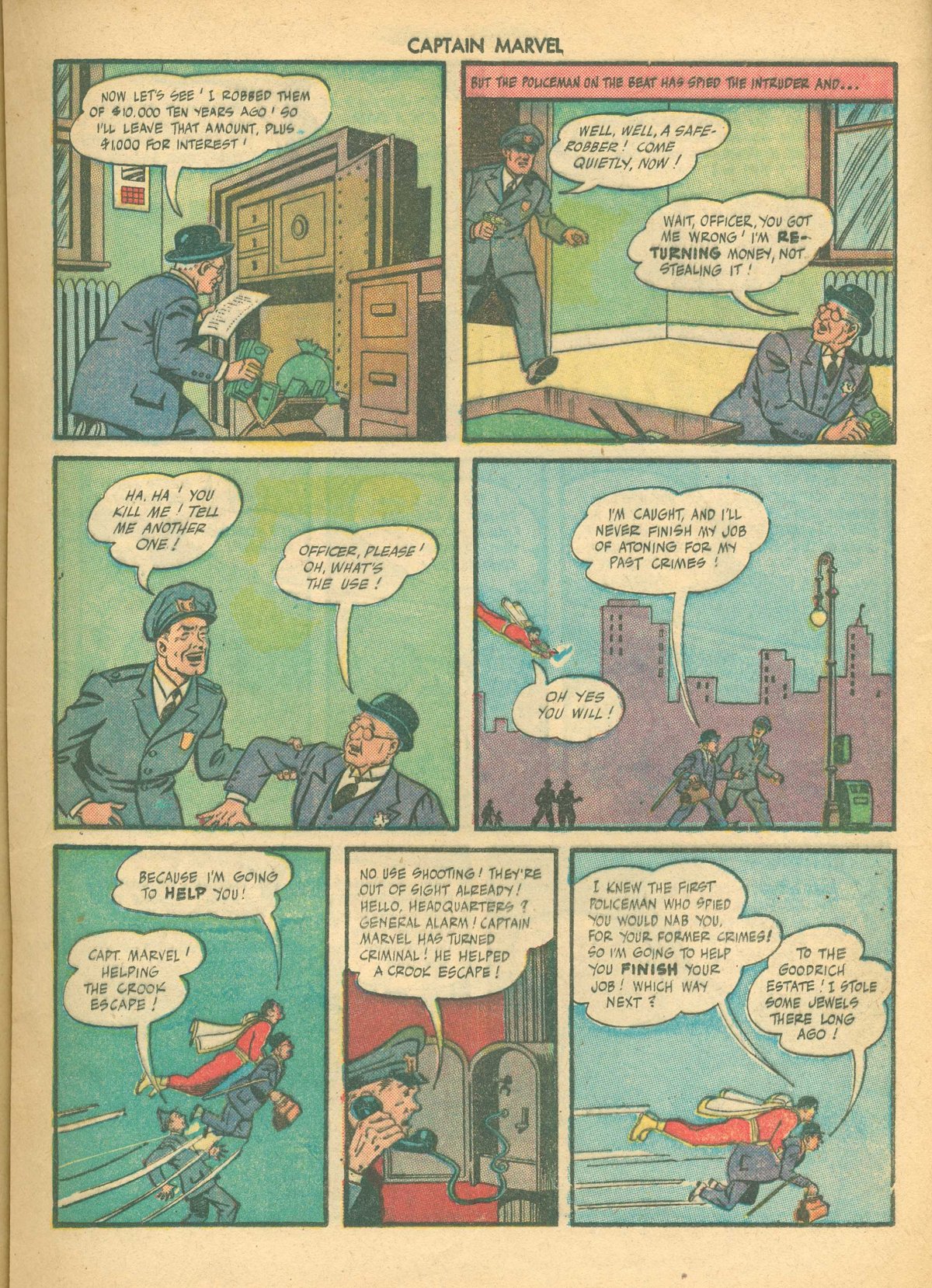 Read online Captain Marvel Adventures comic -  Issue #48 - 17