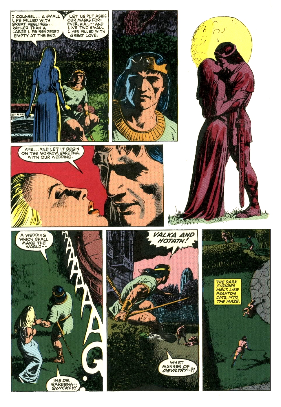 Read online Kull The Conqueror (1982) comic -  Issue #2 - 16