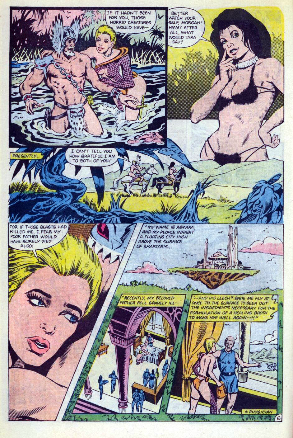 Read online Warlord (1976) comic -  Issue #110 - 7