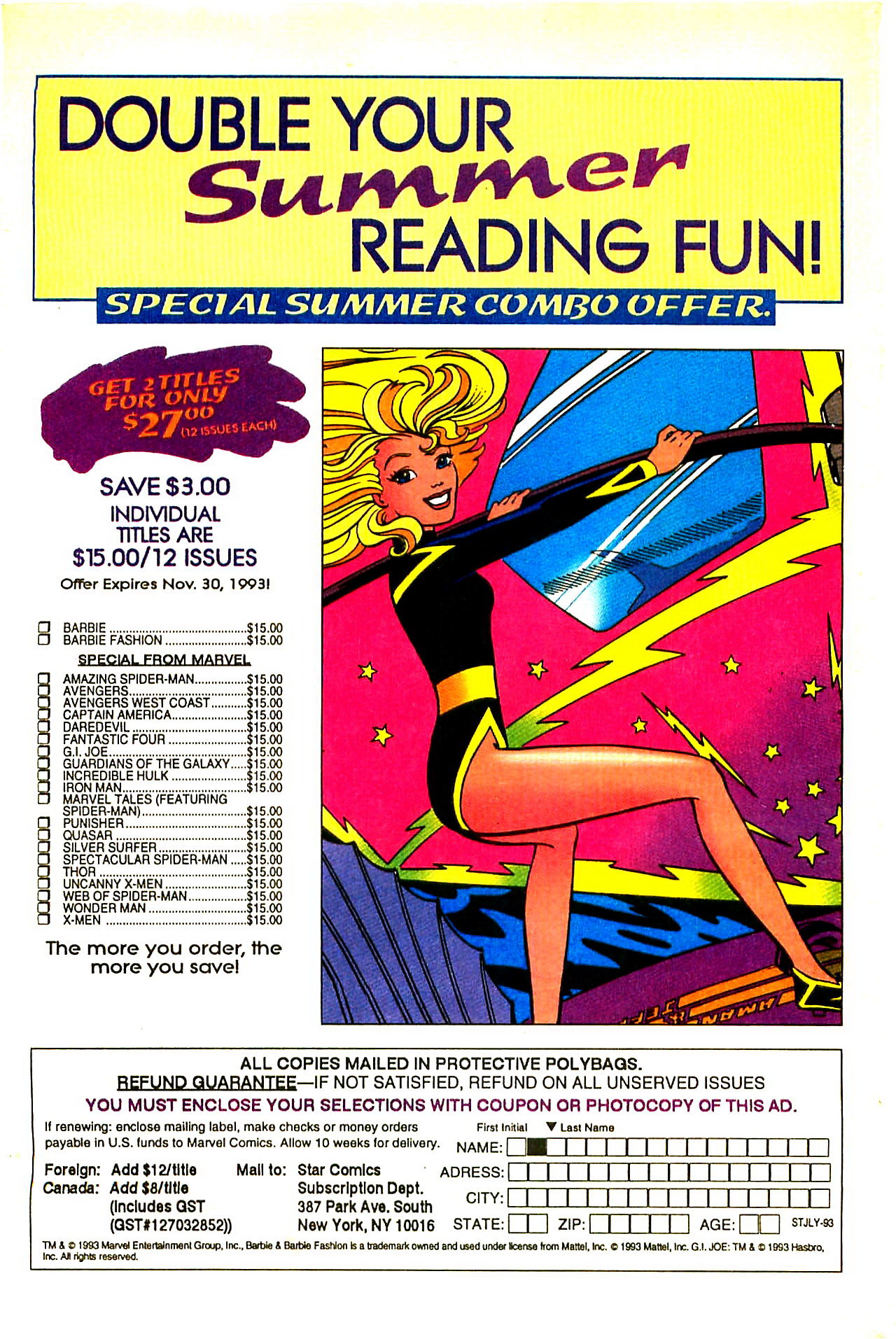 Read online Barbie comic -  Issue #33 - 34