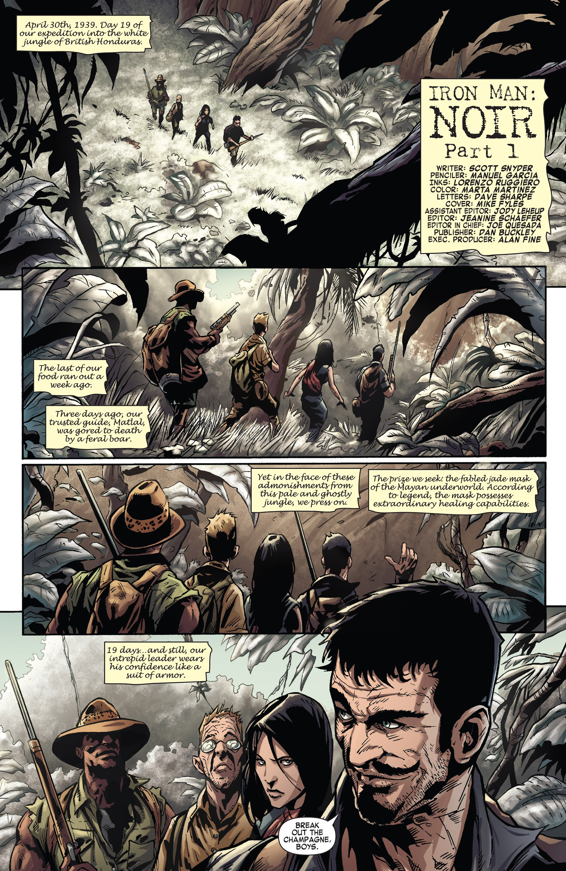 Read online Iron Man Noir comic -  Issue #1 - 2