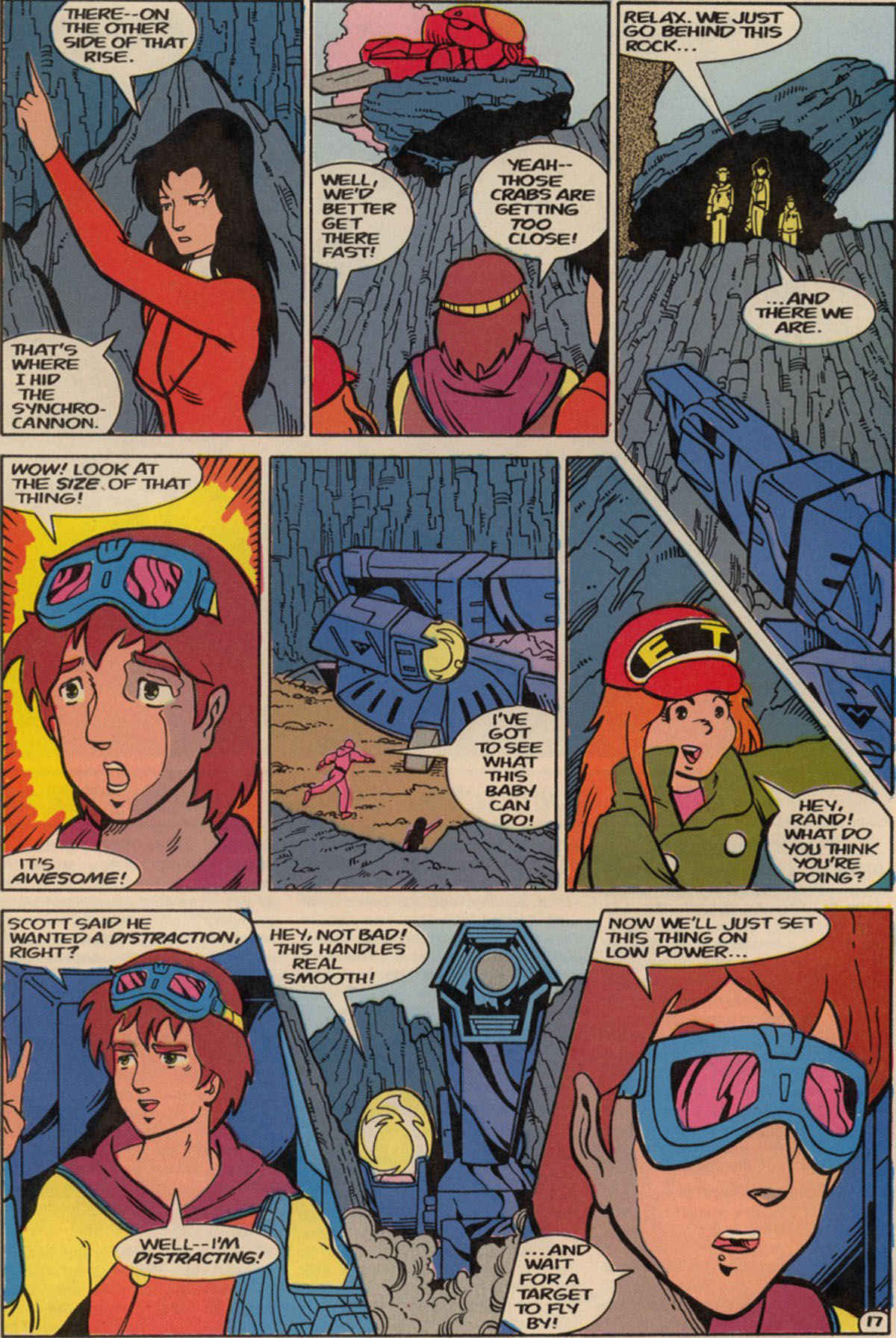 Read online Robotech The New Generation comic -  Issue #23 - 21