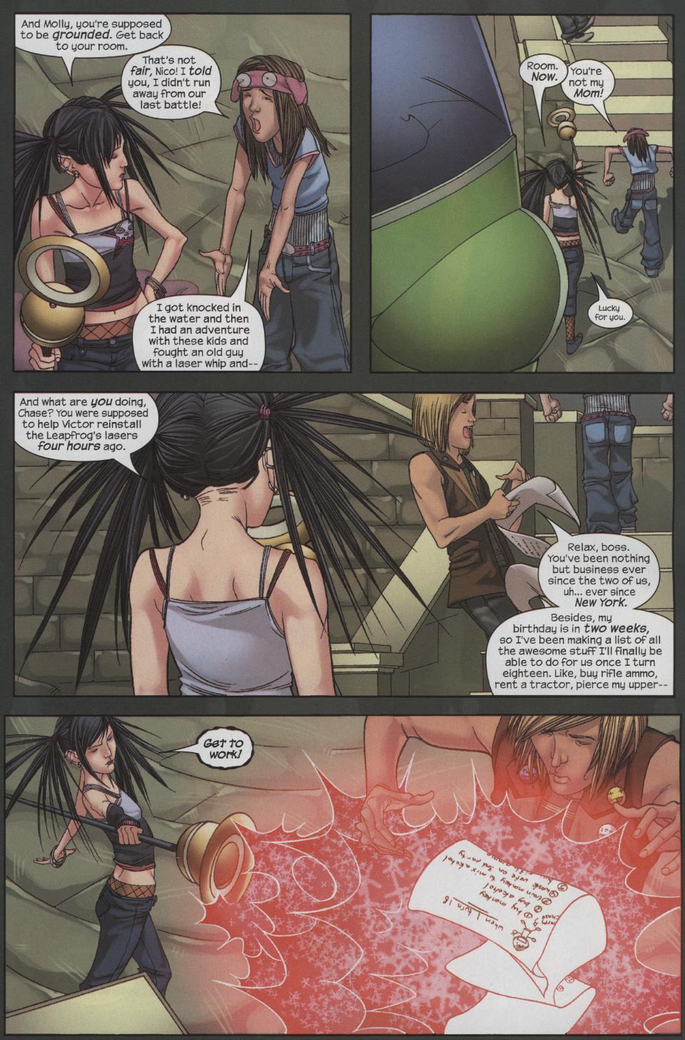 Read online Runaways (2005) comic -  Issue #14 - 8