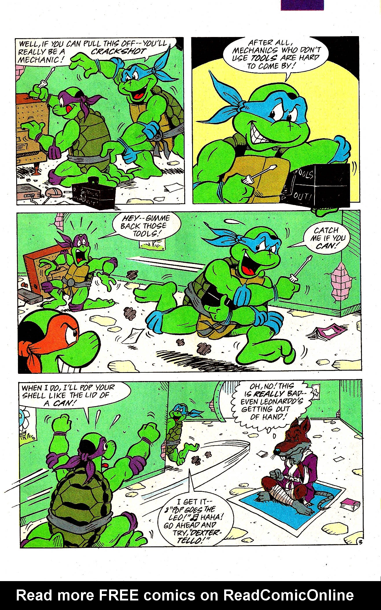 Read online Teenage Mutant Ninja Turtles Adventures (1989) comic -  Issue # _Special 9 - 4