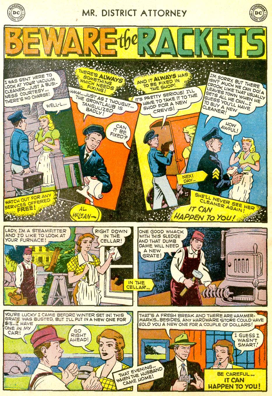 Read online Mr. District Attorney comic -  Issue #28 - 42