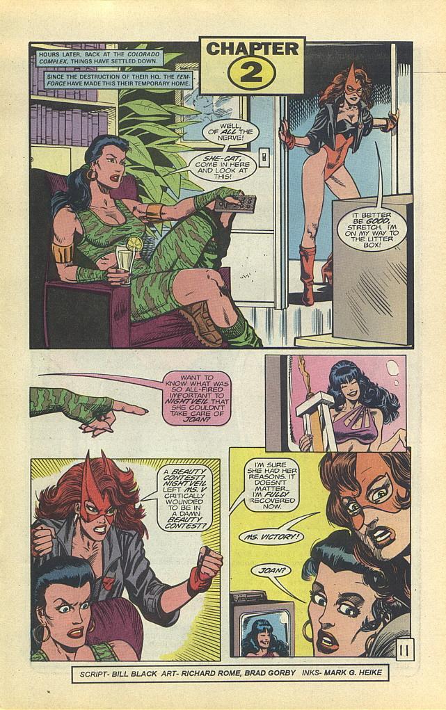 Read online Femforce comic -  Issue #78 - 15