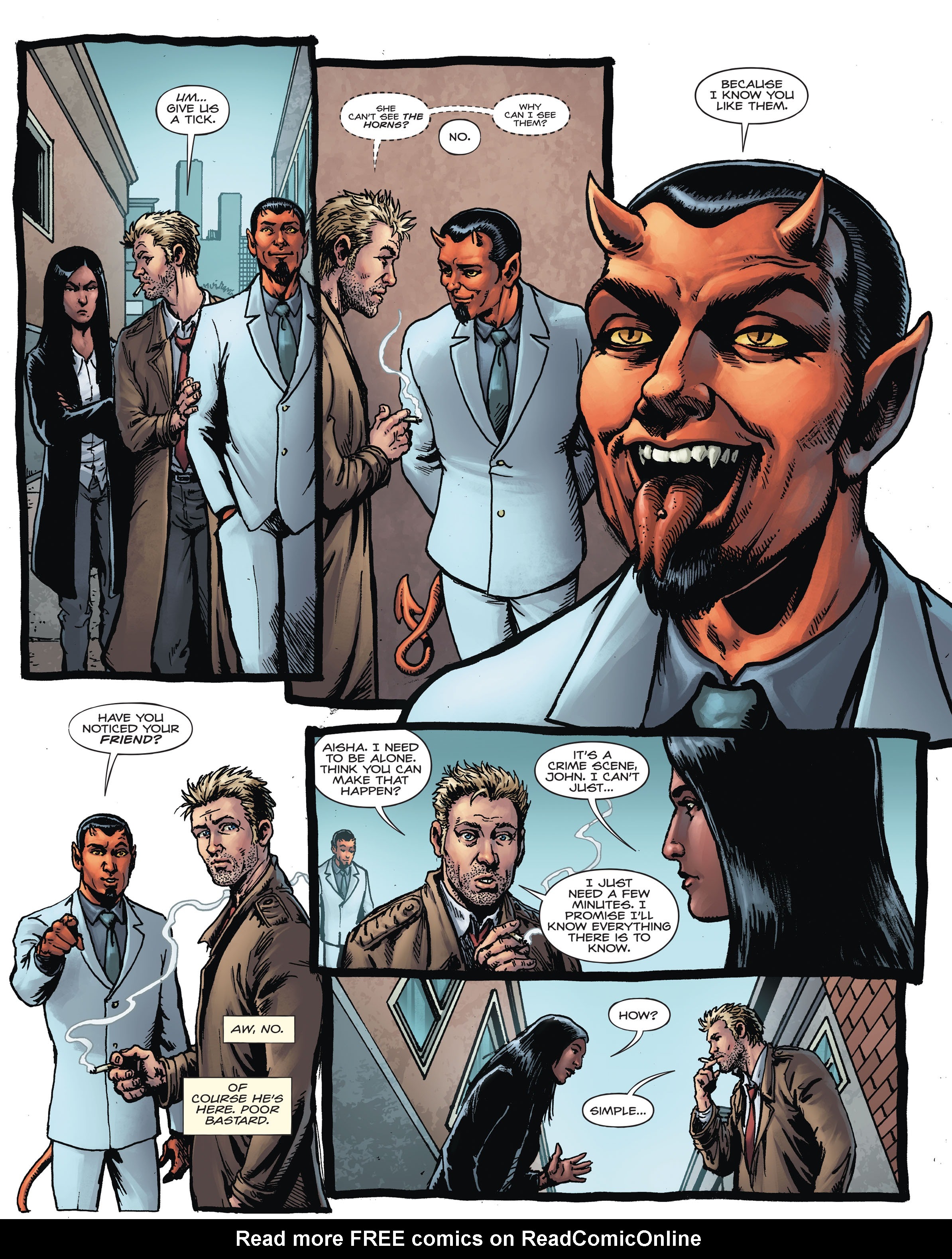Read online Hellblazer: Rise and Fall comic -  Issue #2 - 13