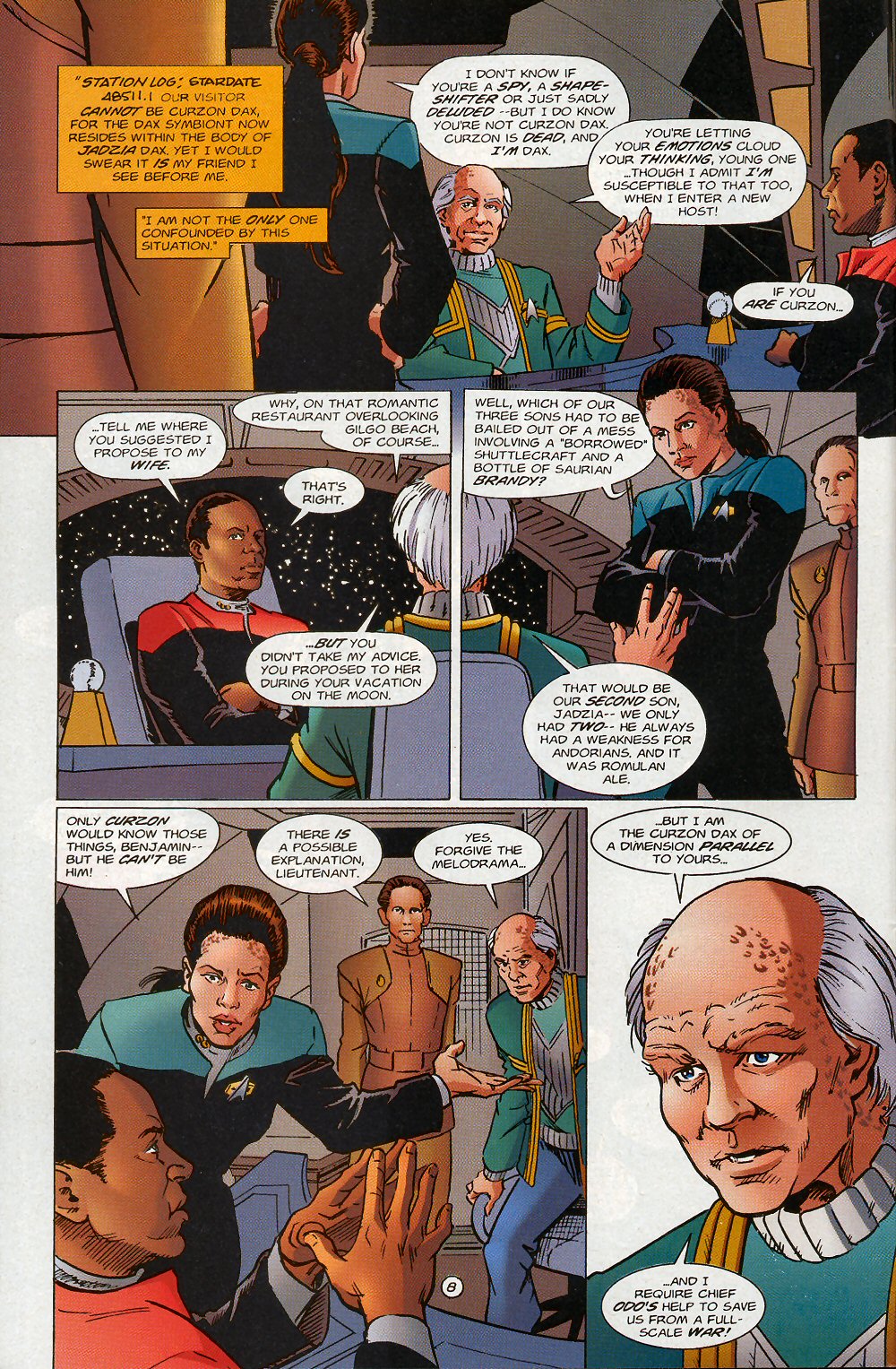 Read online Star Trek: Deep Space Nine (1993) comic -  Issue # _Annual 1 - 9