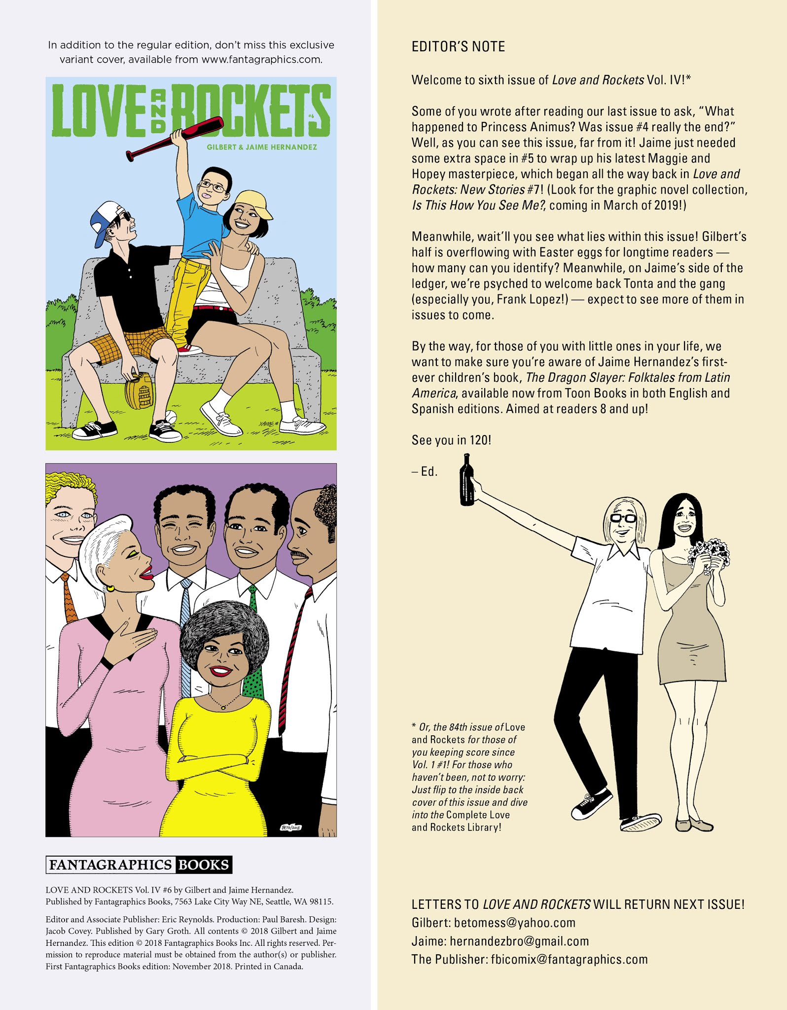 Read online Love and Rockets (2016) comic -  Issue #6 - 2