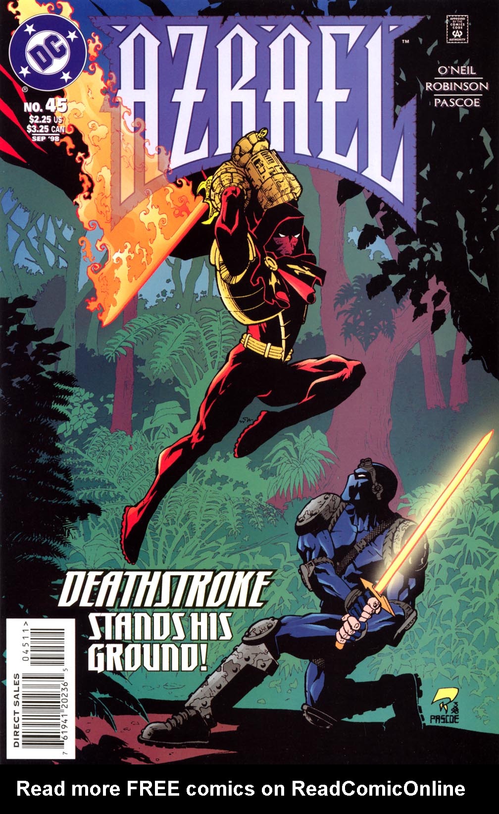 Read online Azrael (1995) comic -  Issue #45 - 1