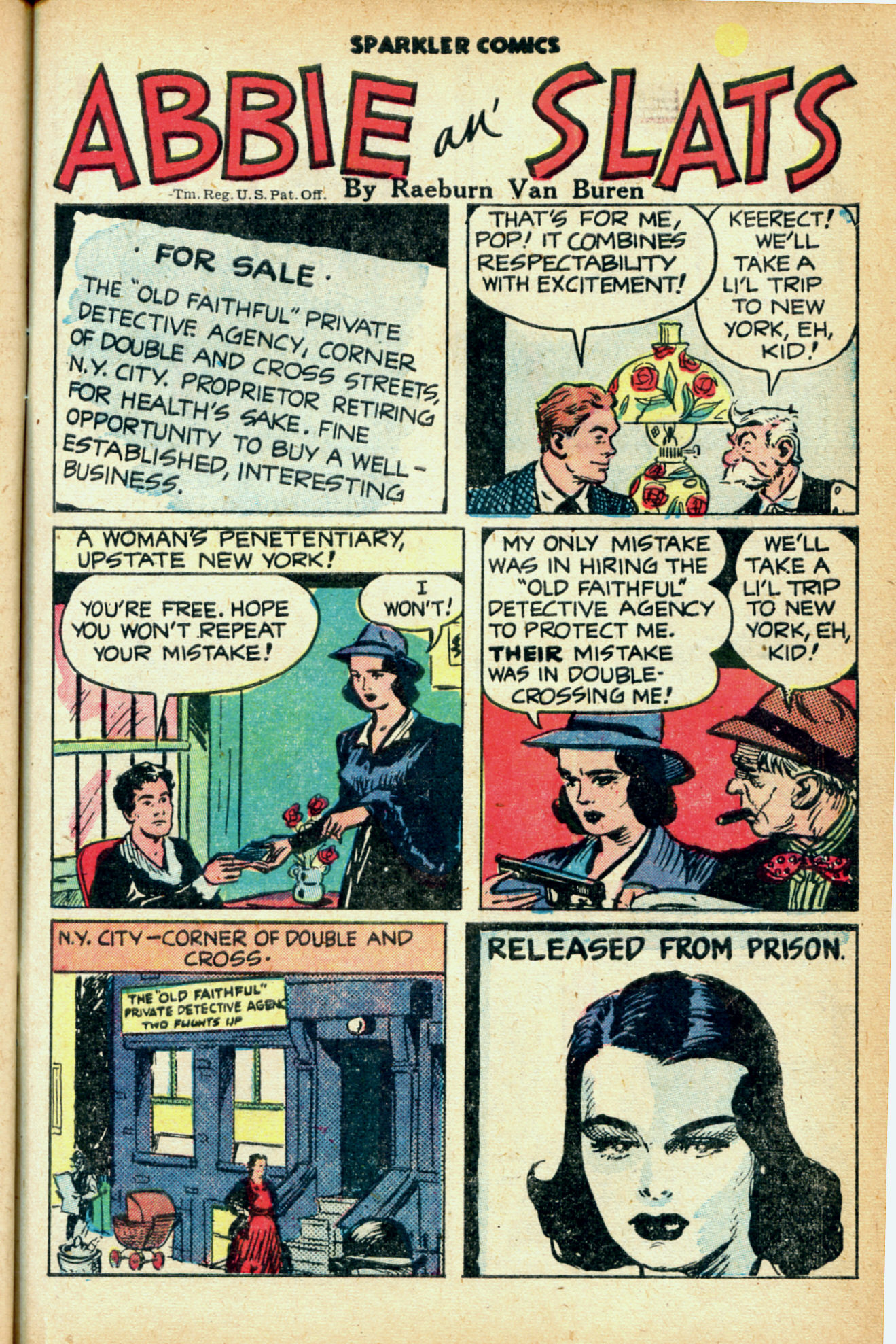 Read online Sparkler Comics comic -  Issue #85 - 13