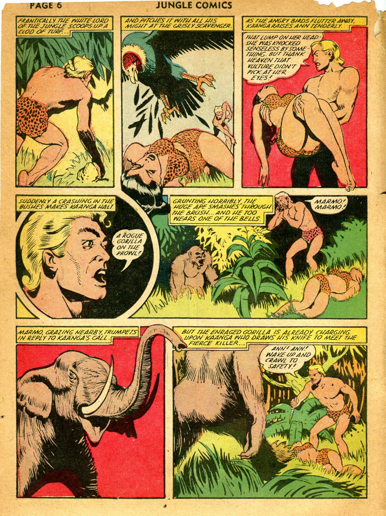 Read online Jungle Comics comic -  Issue #35 - 8