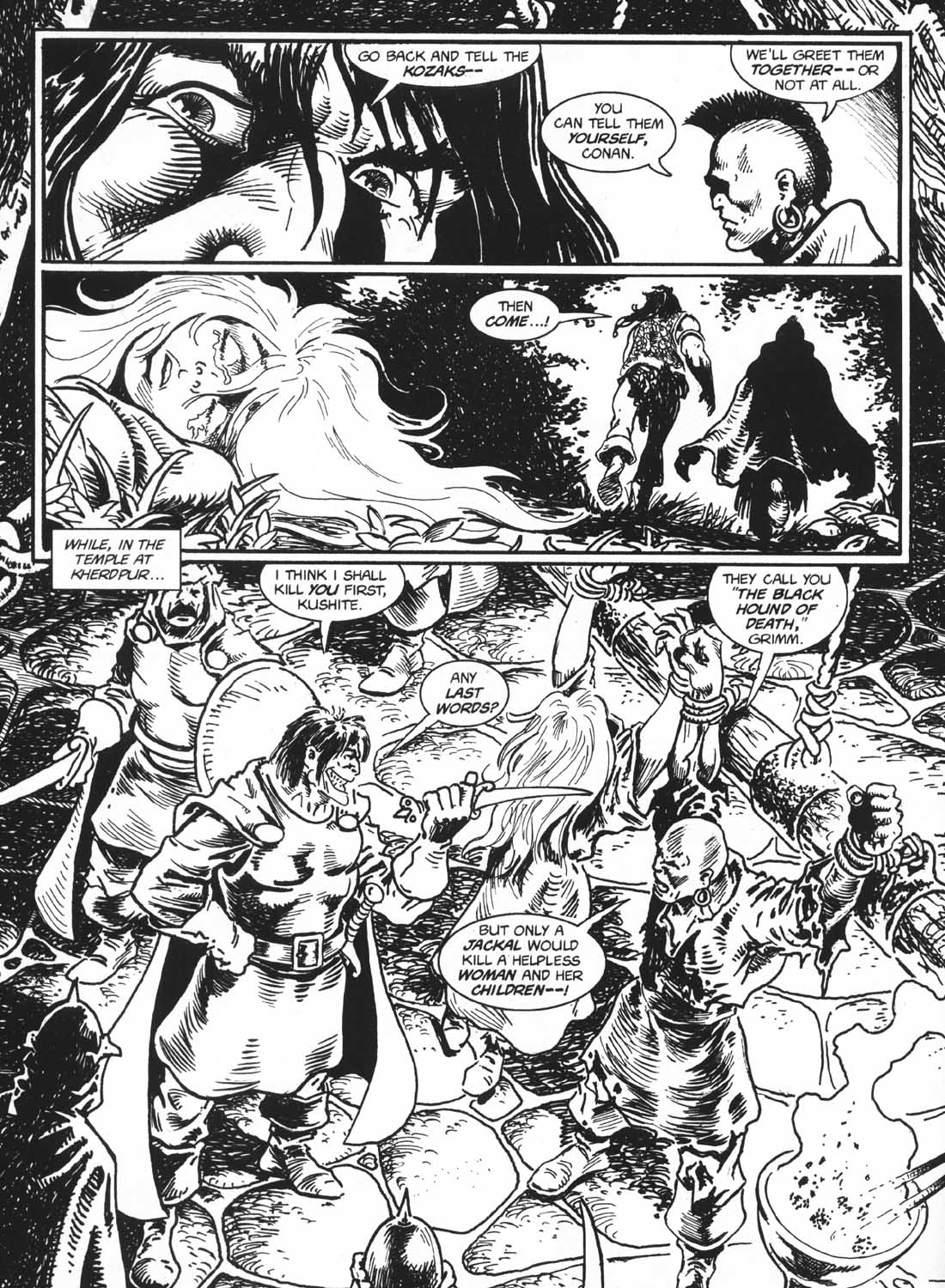 Read online The Savage Sword Of Conan comic -  Issue #235 - 58