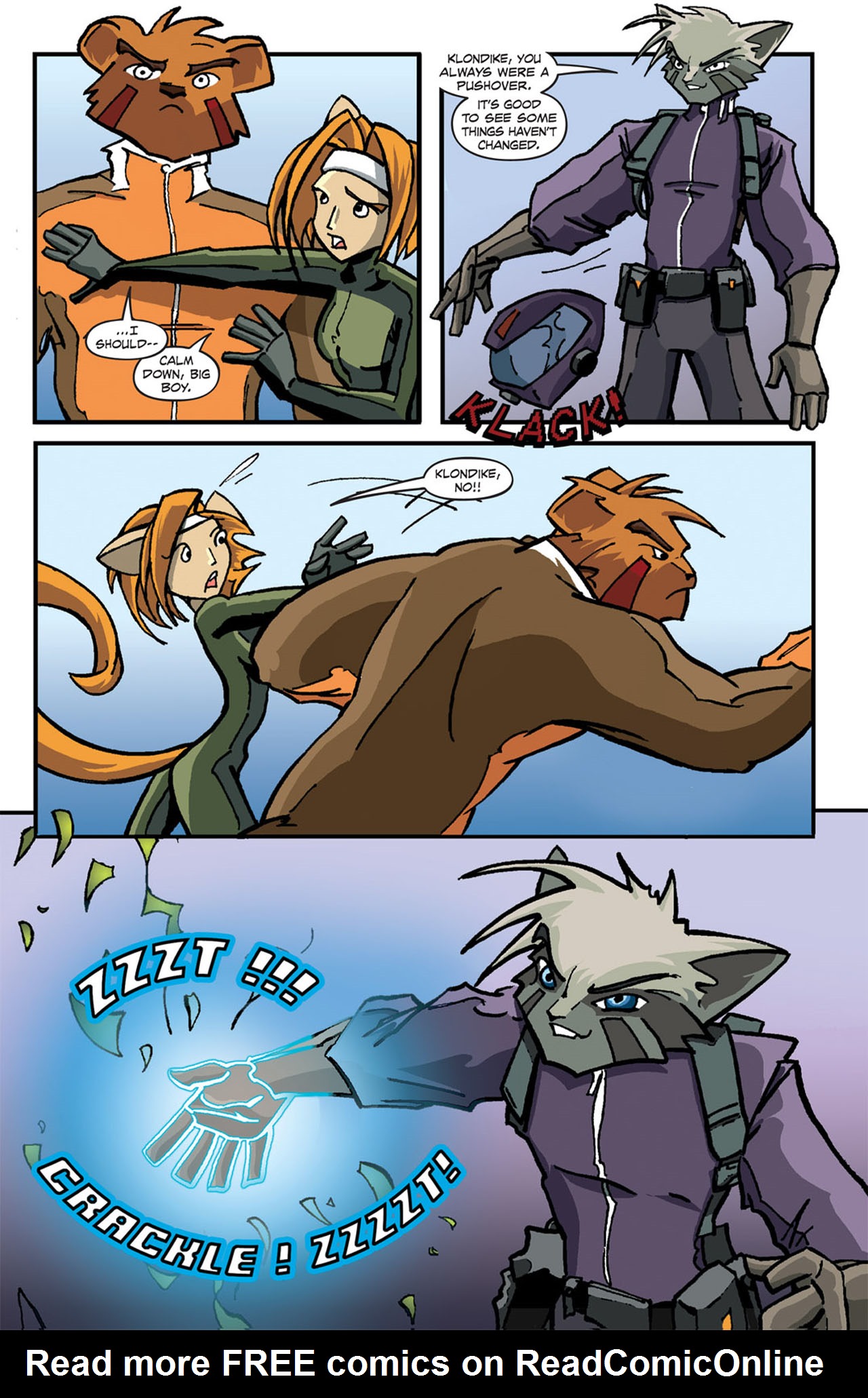 Read online NGuard comic -  Issue #3 - 4