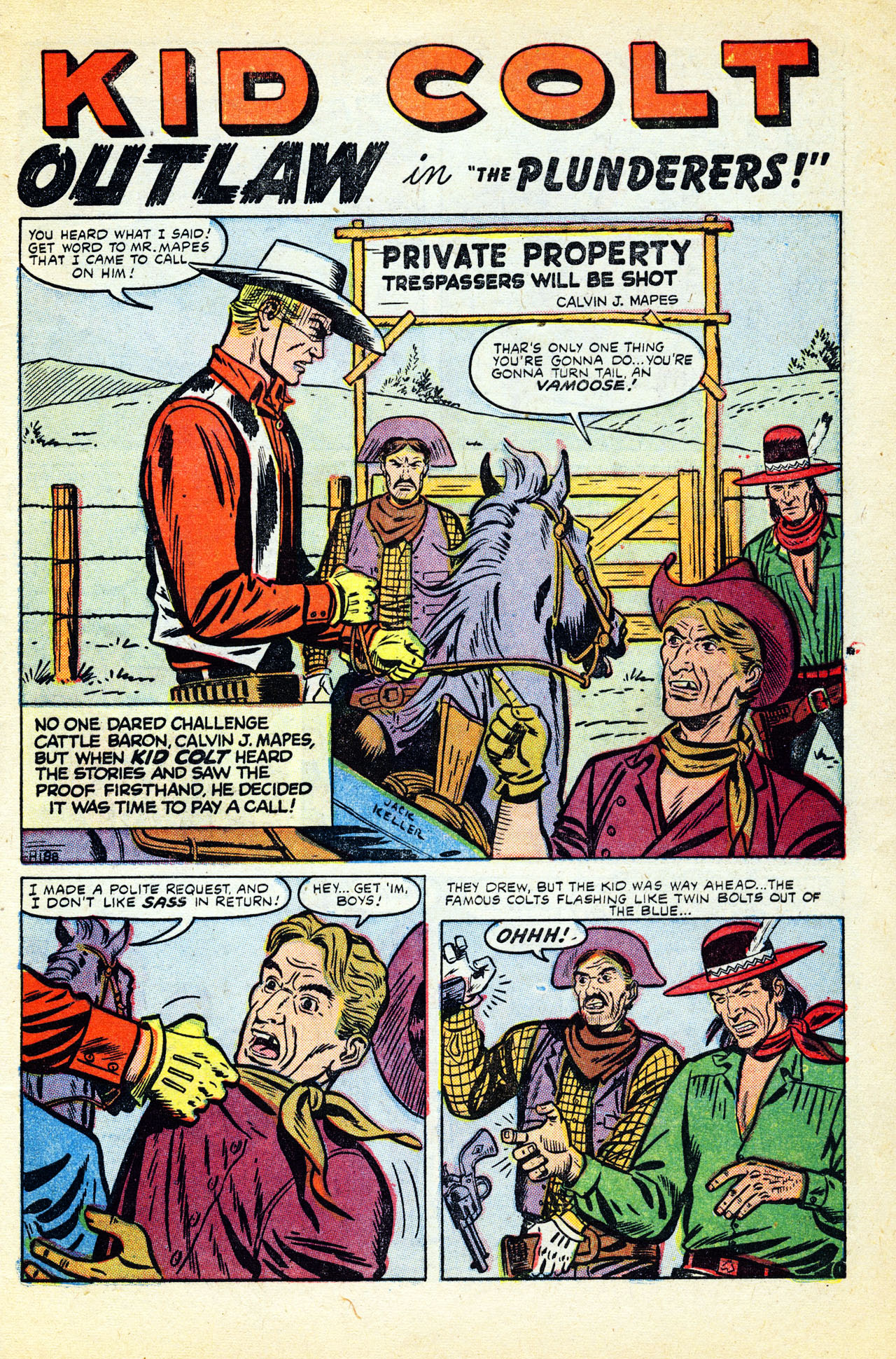 Read online Gunsmoke Western comic -  Issue #32 - 3